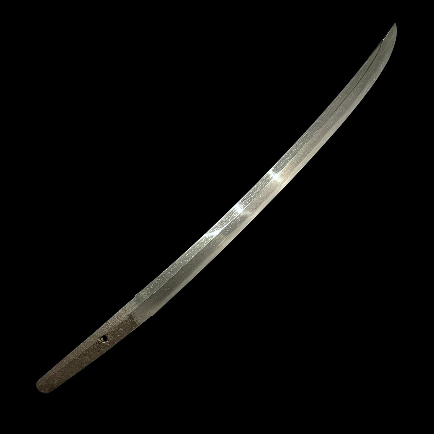 Bell cricket Fuchikashira 鈴虫縁頭, Shobuzukuri Long WAKIZASHI, Edo period mumei