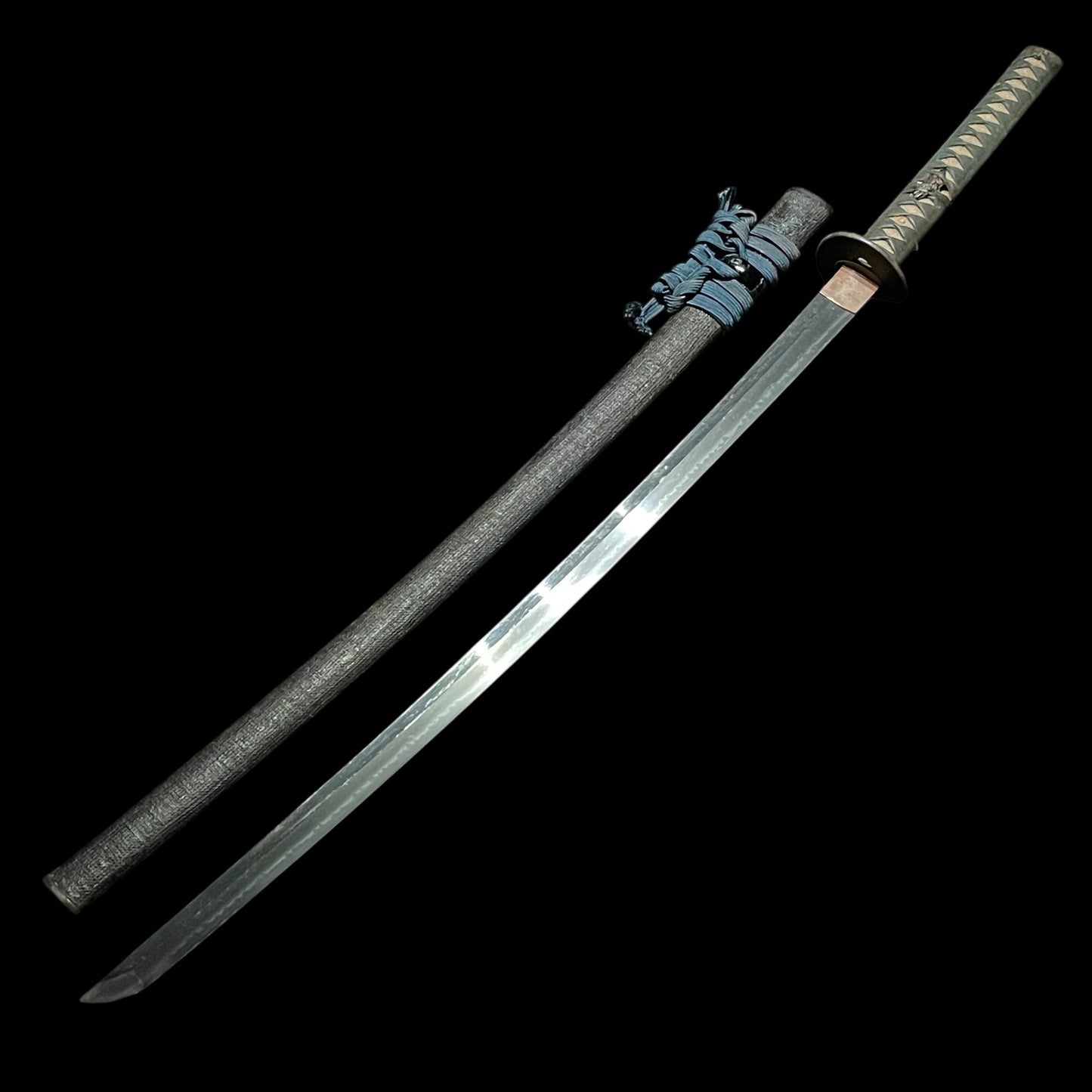 Long KATANA Kaneyuki 金行 signed, Nagasa 70.1cm (27.6in),  Heavy Blade, Edo period