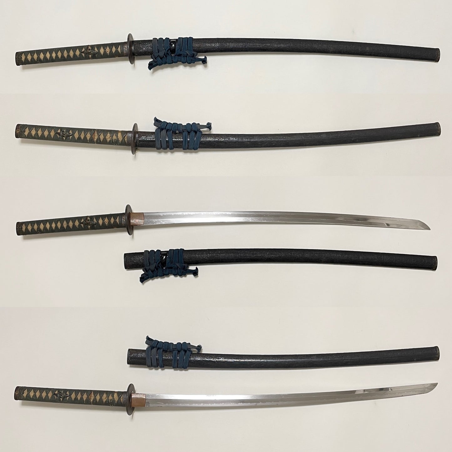 Long KATANA Kaneyuki 金行 signed, Nagasa 70.1cm (27.6in),  Heavy Blade, Edo period