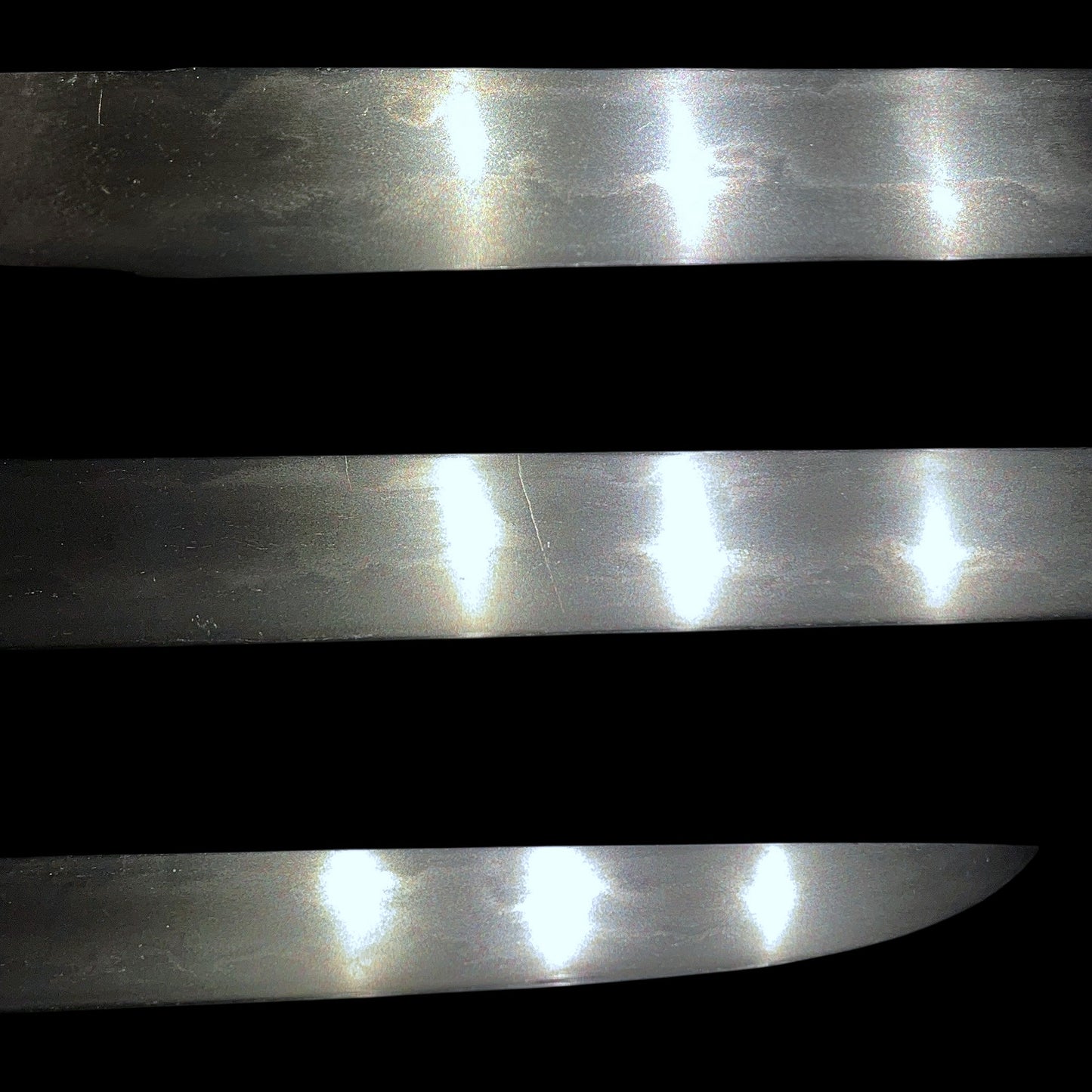 HITATSURA 皆焼, Rare Style Hamon TANTO, Hakushuju Hiroga 伯州住広賀 signed