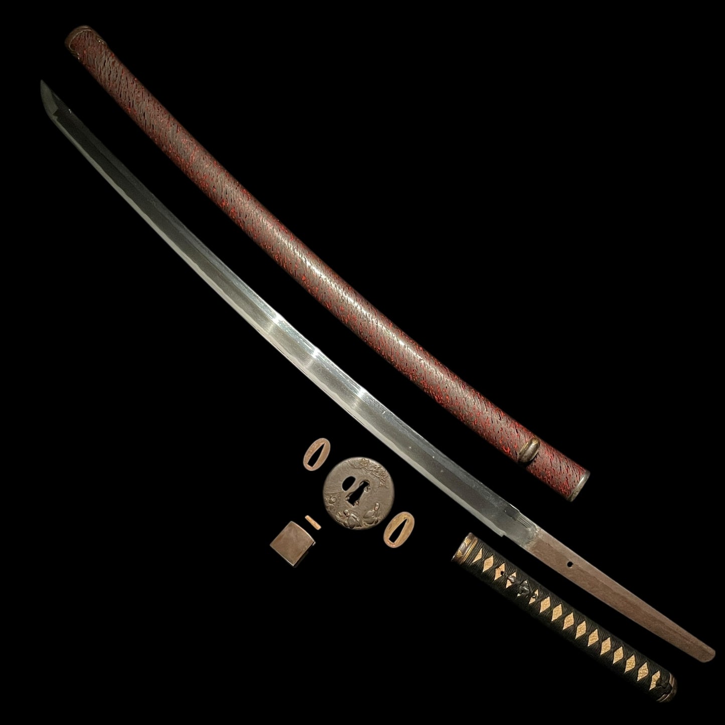 Shinshinto Jumyo 新々刀寿命, Long and Heavy KATANA,  Nagasa 740mm (29.13 in)
