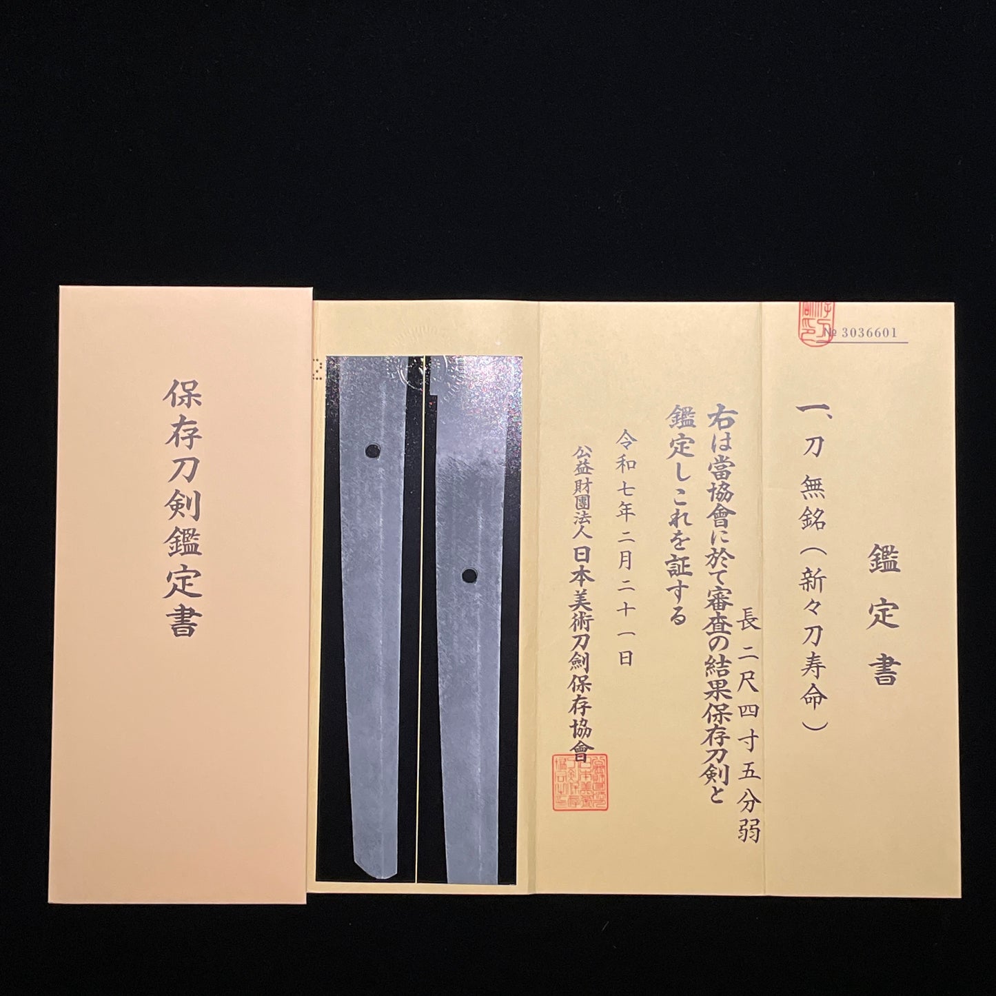 Shinshinto Jumyo 新々刀寿命, Long and Heavy KATANA,  Nagasa 740mm (29.13 in)