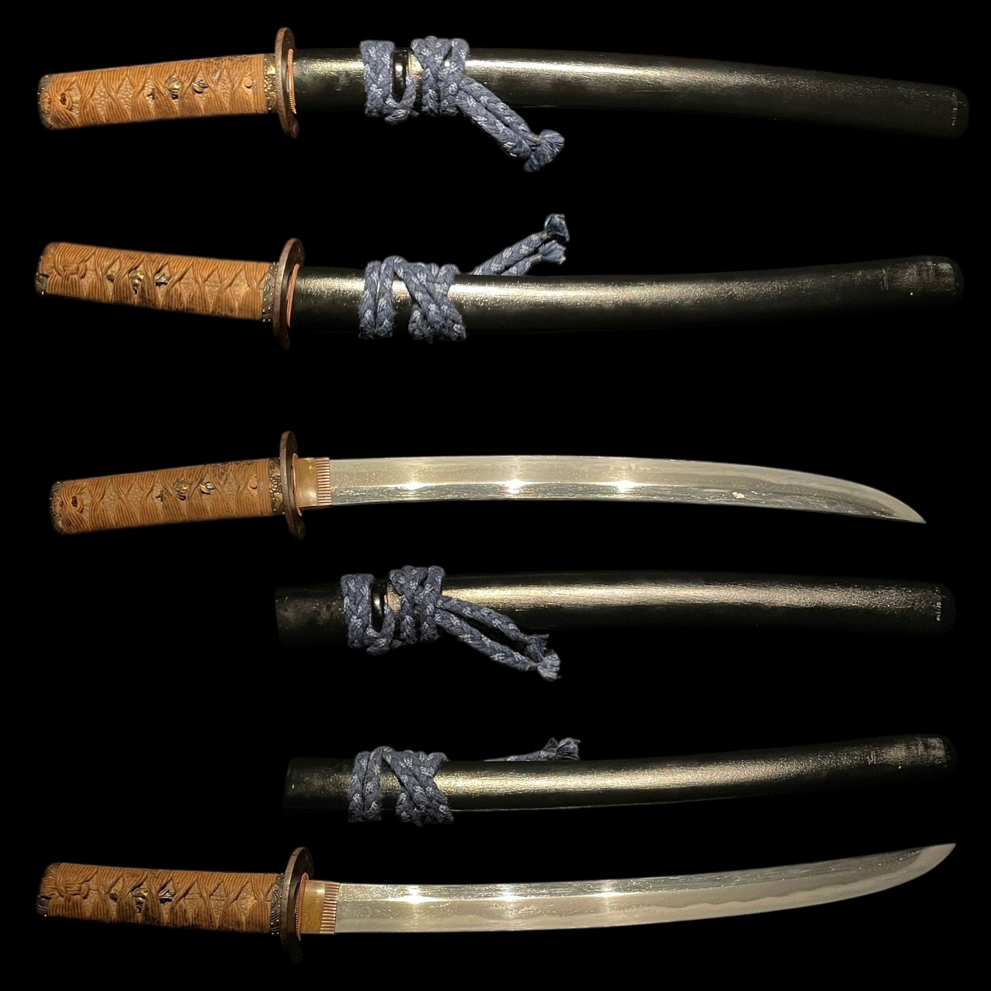 Shobuzukuri Wakizashi, Bishuosafune Sukesada 備州長船祐定 signed, Late Muromachi