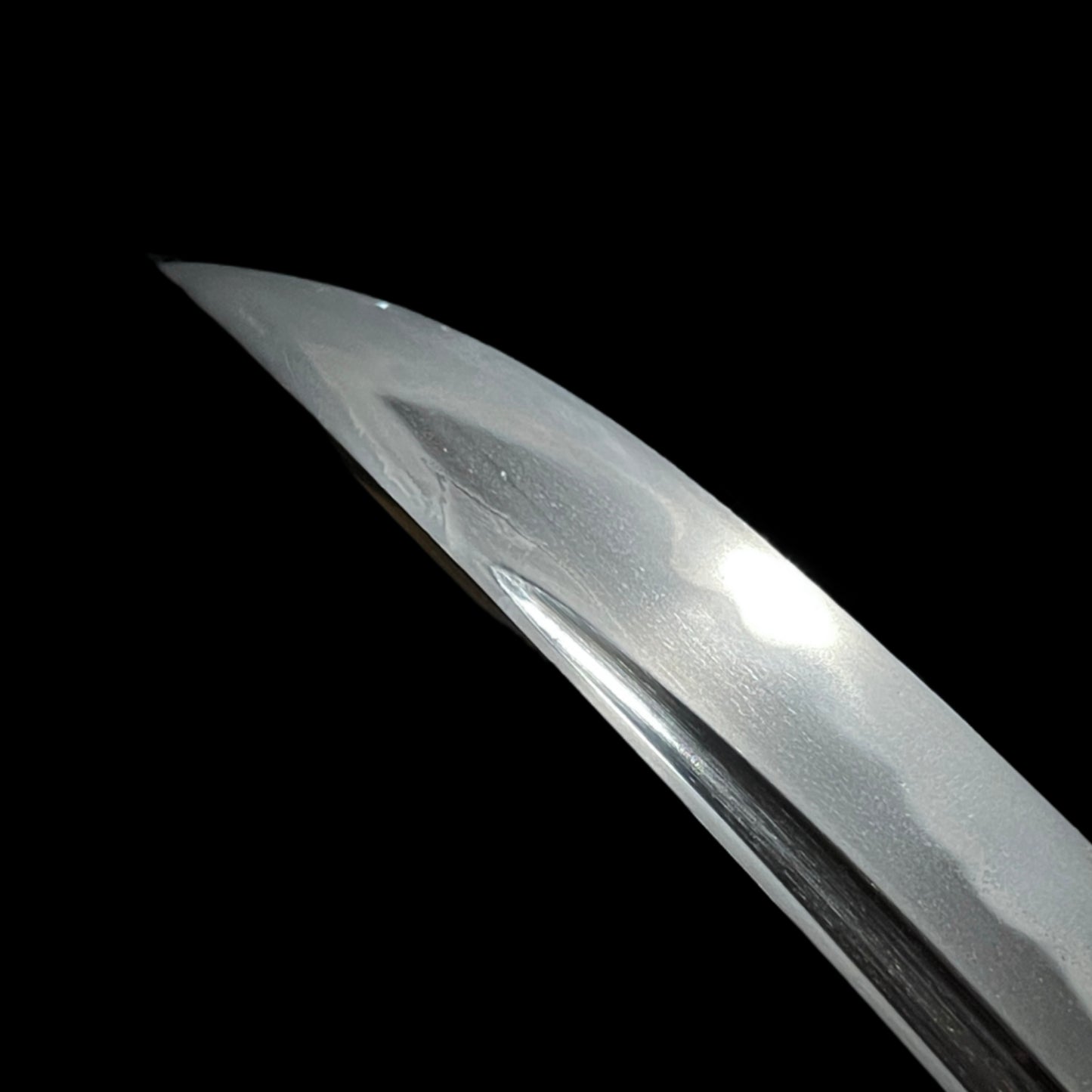 Hirazukuri Wakizashi 平造脇差, Bohi 棒樋 blade, Edo period mumei