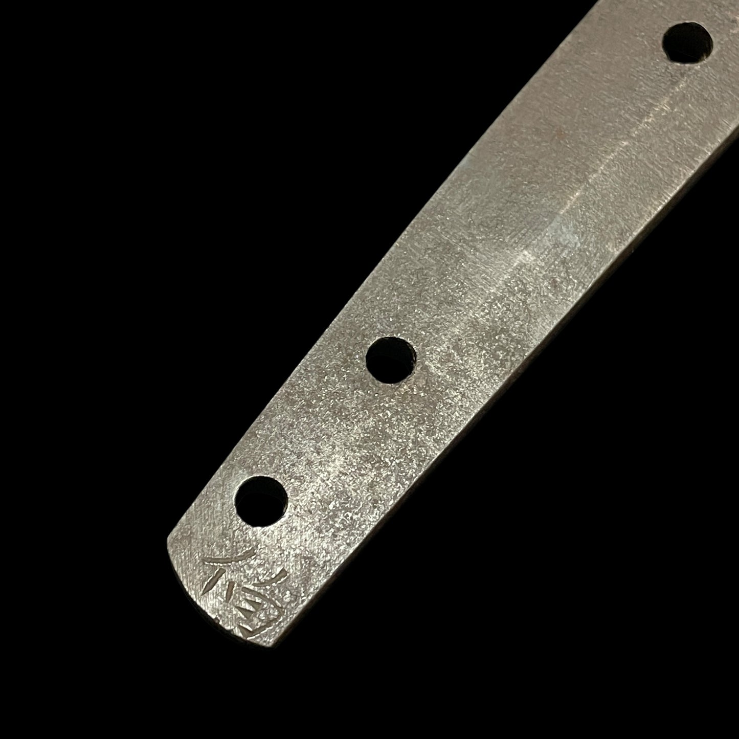 Hou 伯 signed WAKIZASHI, Raimon 雷紋 Kashira, Fuemaki-Zaya 笛巻鞘, Edo period