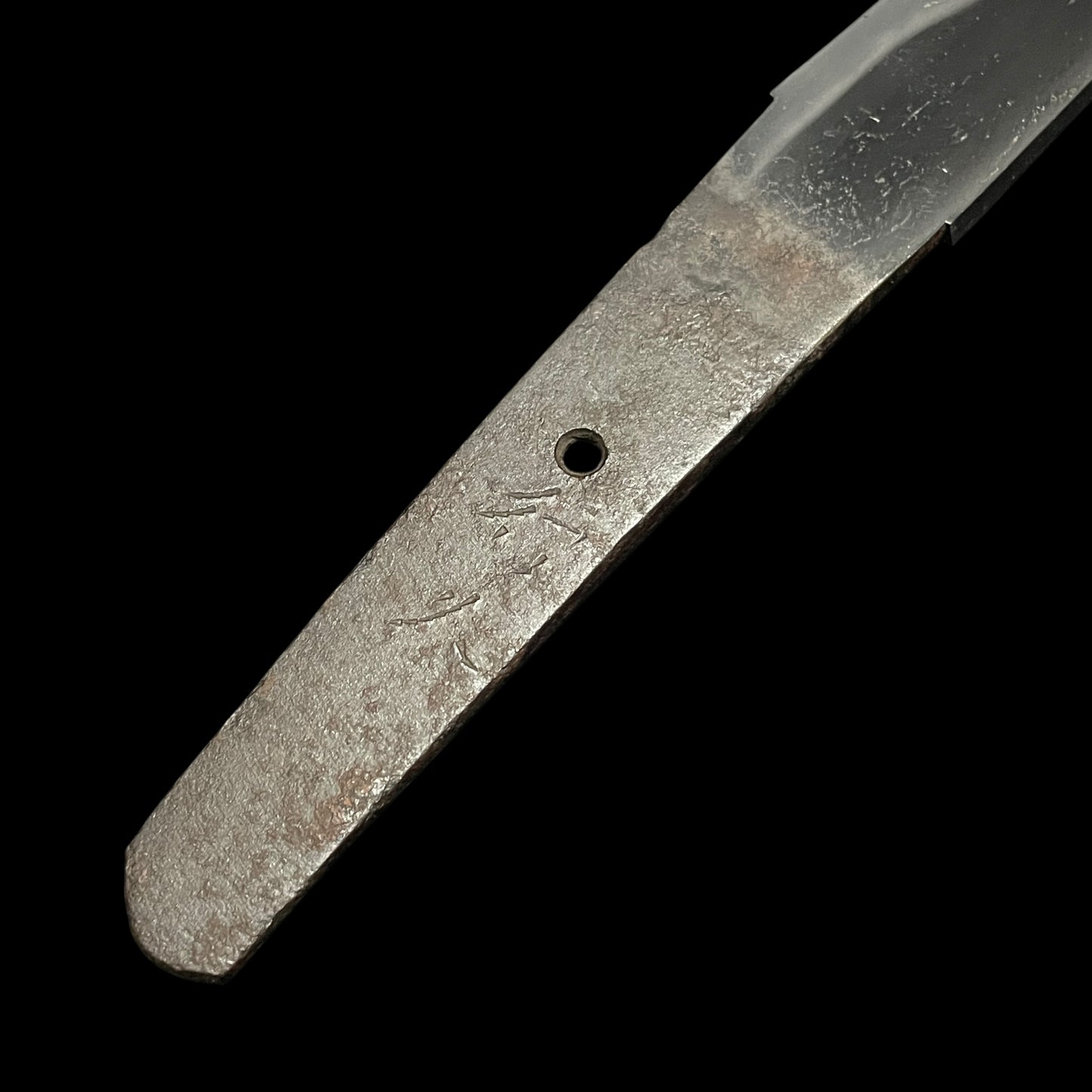 Sunnobi-TANTO 寸延短刀, Yukihisa 行久 signed, Hirazukuri Blade, Muromachi period