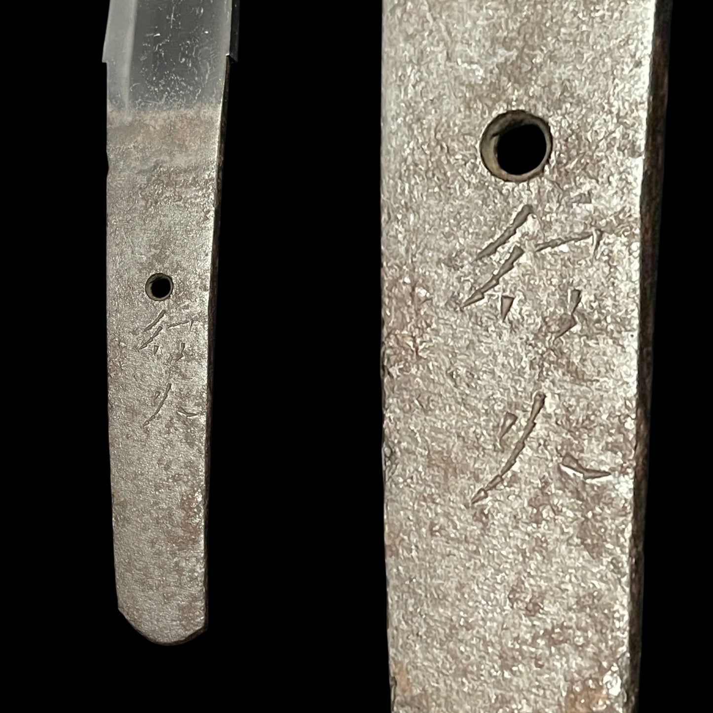 Sunnobi-TANTO 寸延短刀, Yukihisa 行久 signed, Hirazukuri Blade, Muromachi period