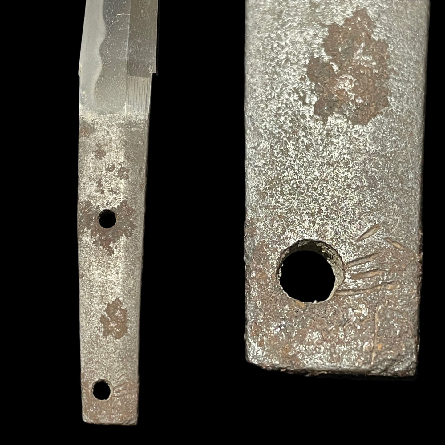 Kane 兼 signed Long WAKIZASHI, Late Muromachi period