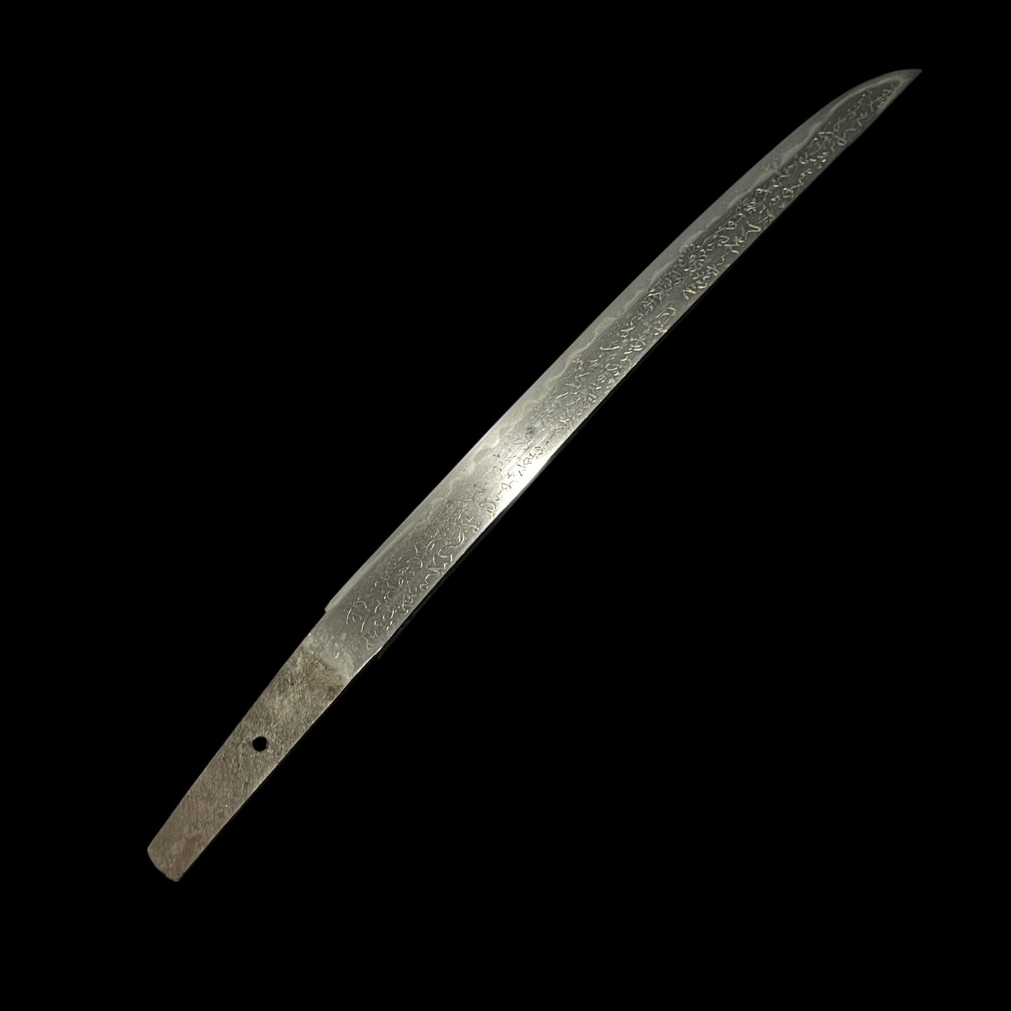 Toshin-Chokoku 刀身彫刻 Poetry sculpture TANTO, Sanjo Munechika 三条宗近 signed