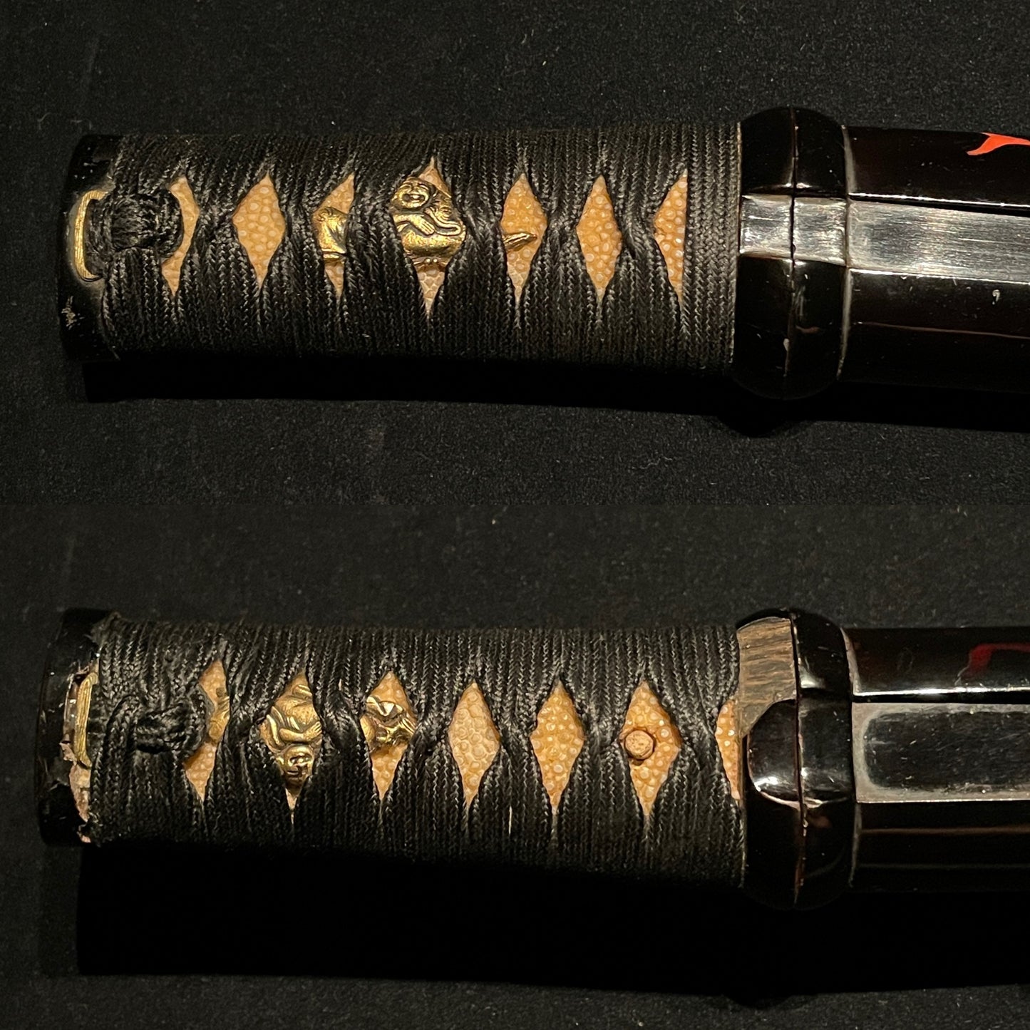 Oosuriage-Mumei Short WAKIZASHI, Aikuchi Koshirae, Edo period mumei