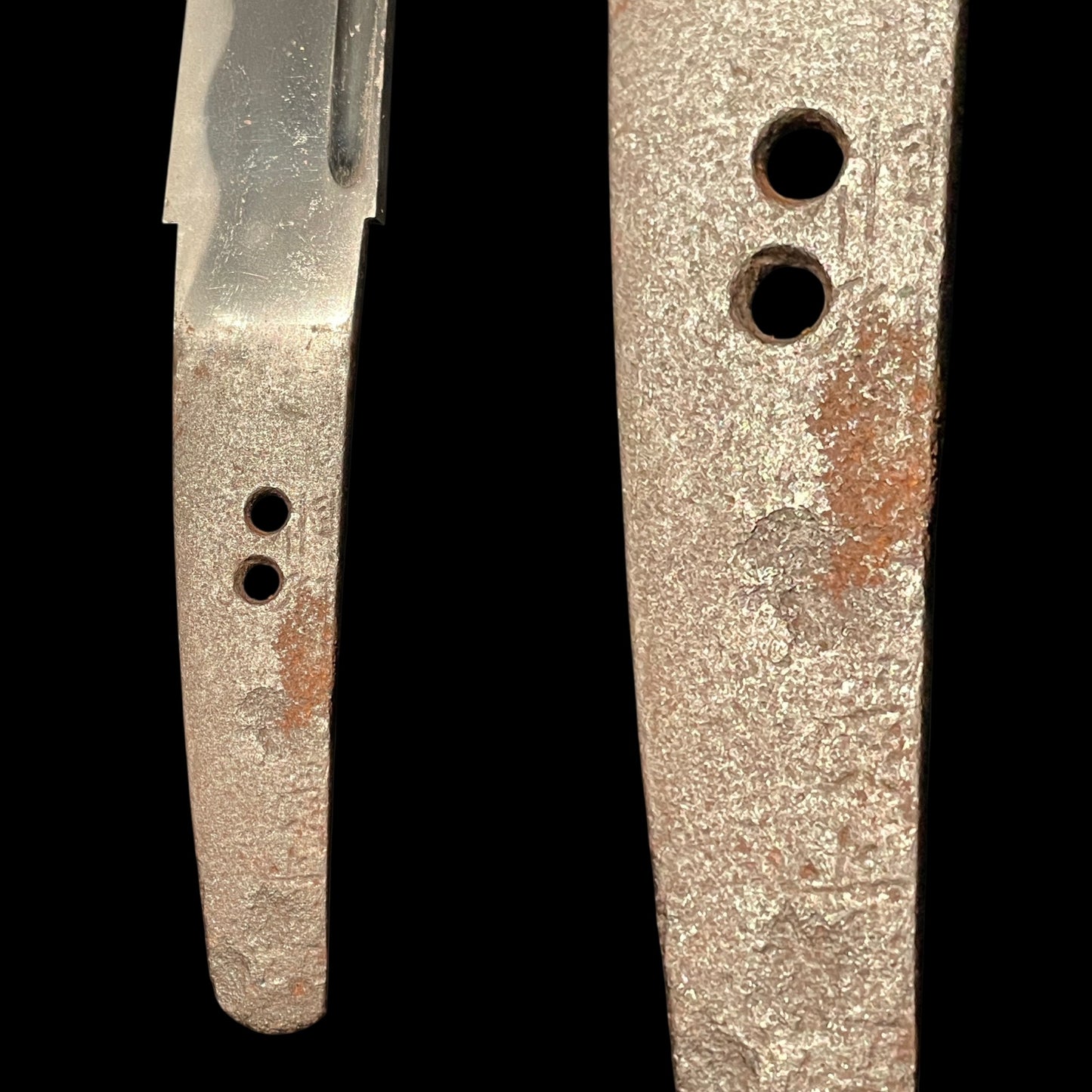 Wide Hirazukuri Sunnob-Tanto 平造寸延短刀,  Soshuju Hiromitsu 相州住広光 signed