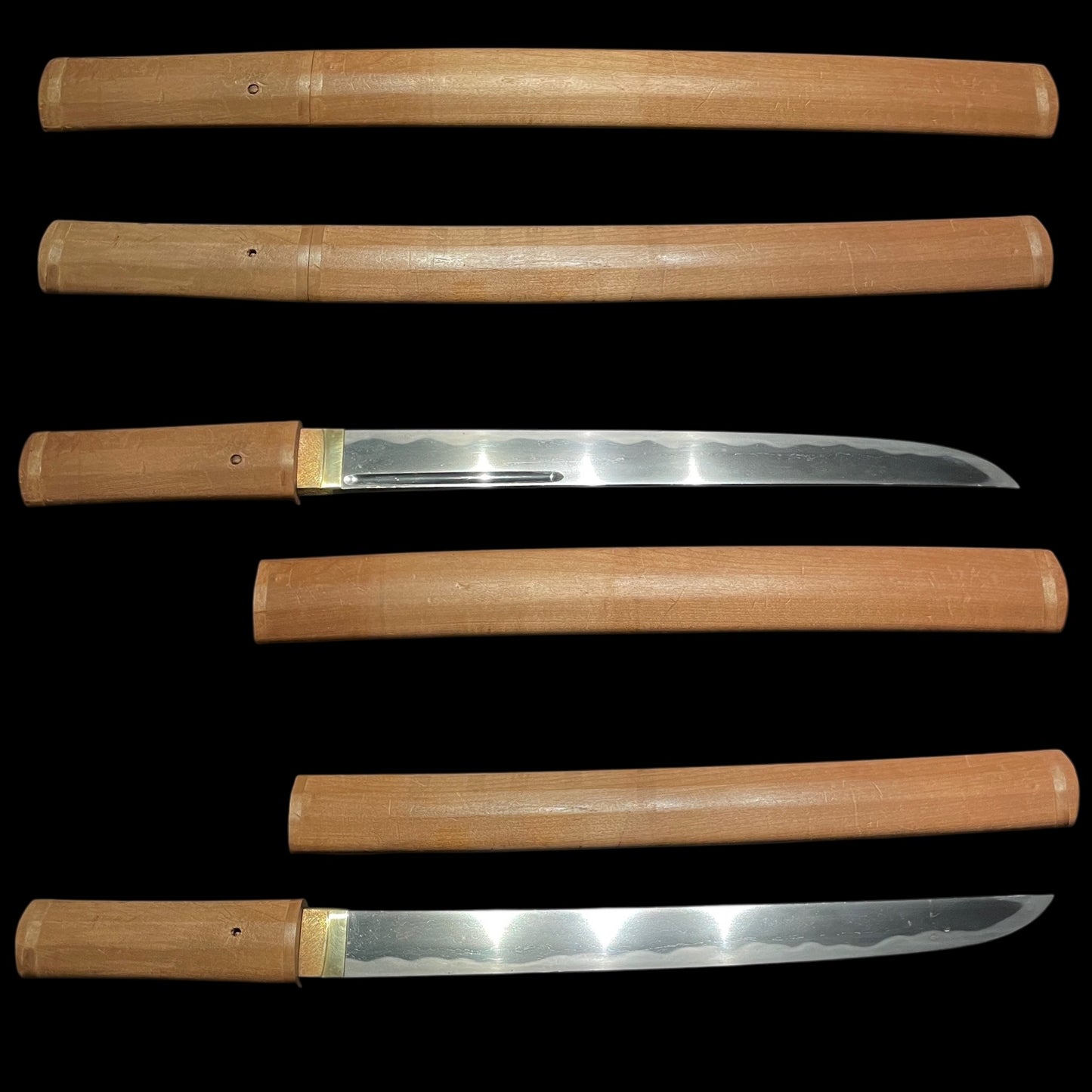 Wide Hirazukuri Sunnob-Tanto 平造寸延短刀,  Soshuju Hiromitsu 相州住広光 signed