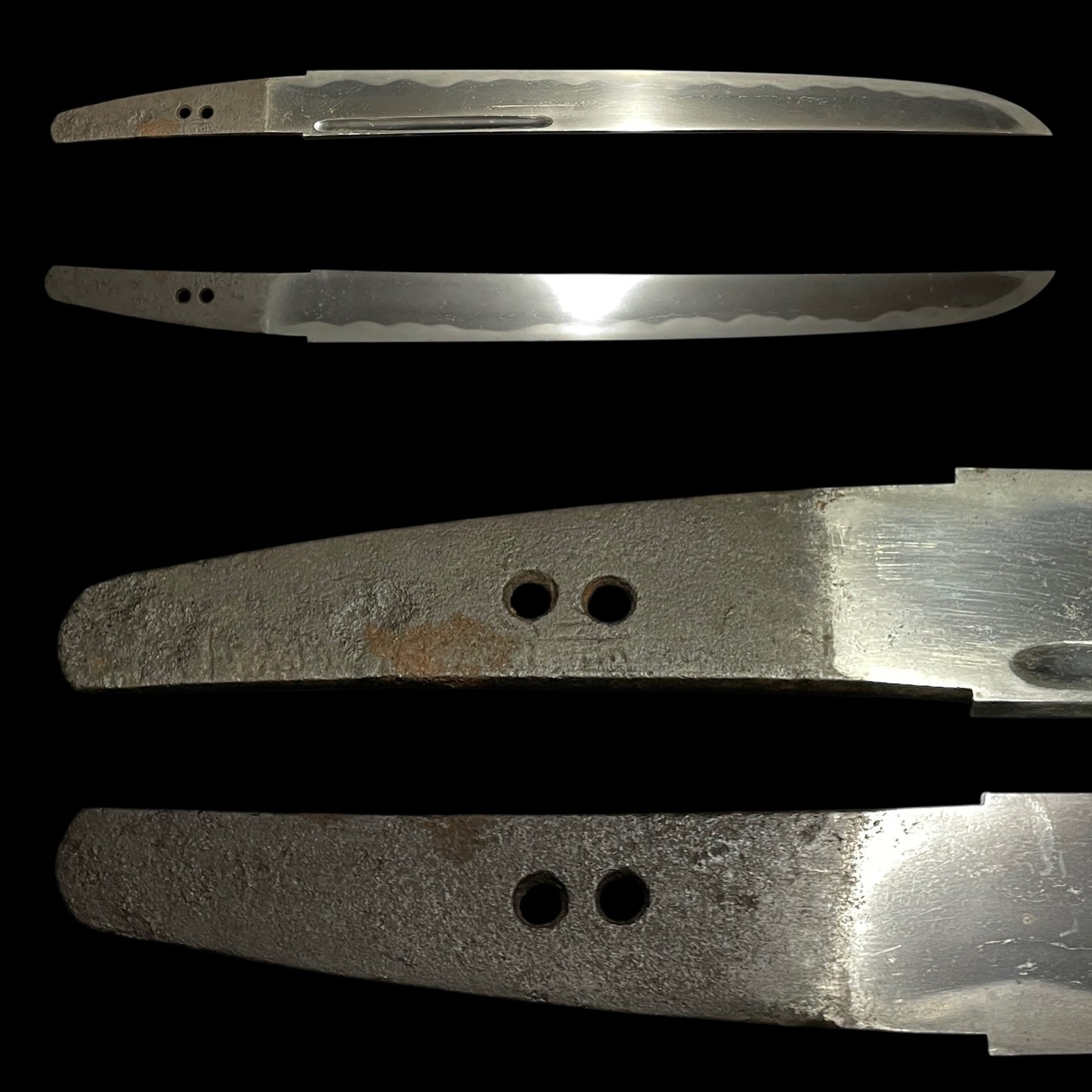 Wide Hirazukuri Sunnob-Tanto 平造寸延短刀,  Soshuju Hiromitsu 相州住広光 signed