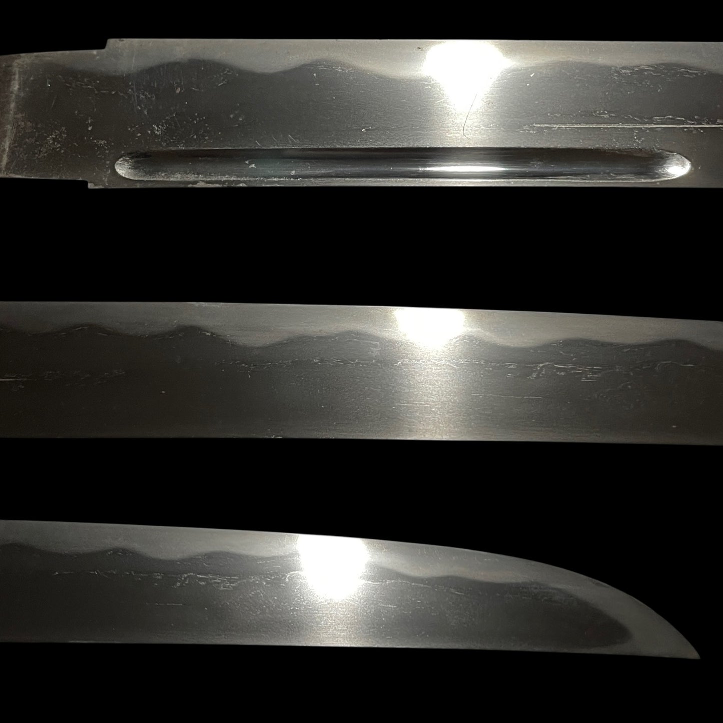 Wide Hirazukuri Sunnob-Tanto 平造寸延短刀,  Soshuju Hiromitsu 相州住広光 signed