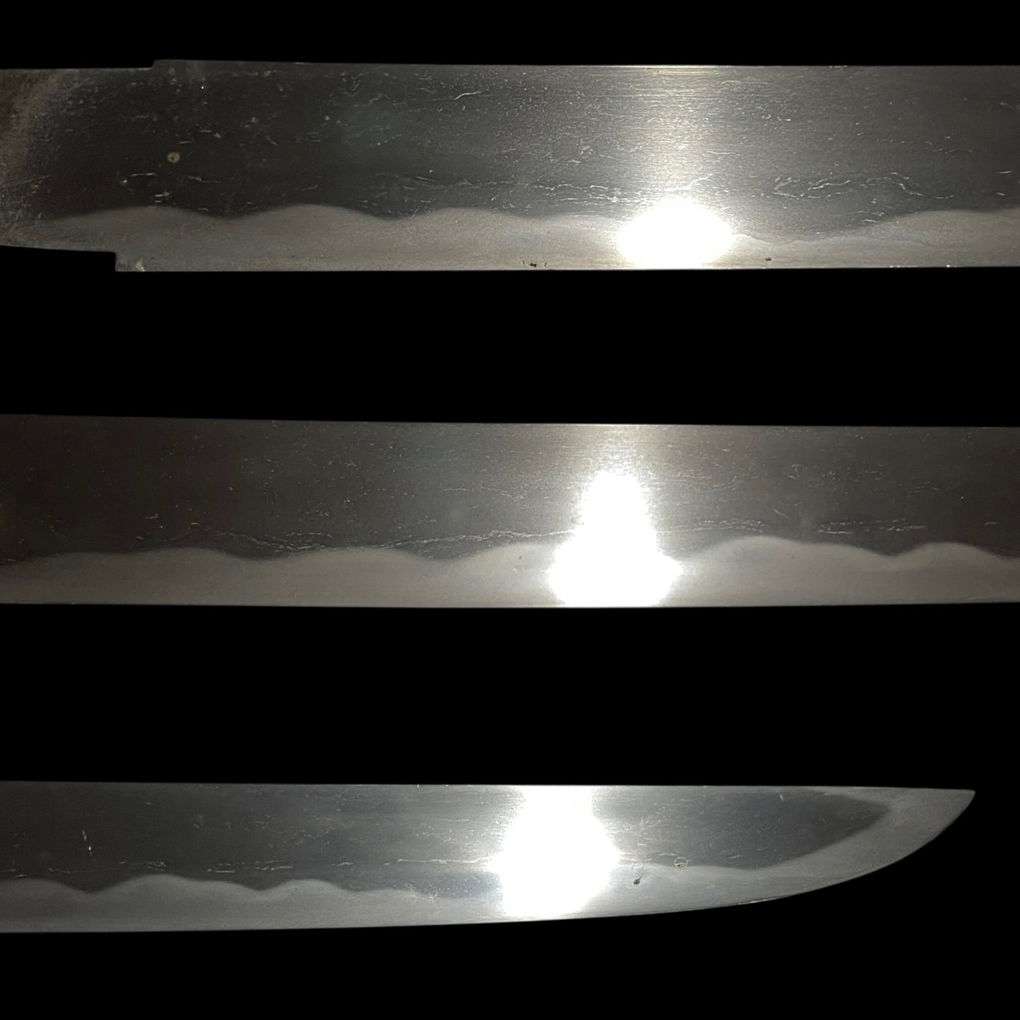 Wide Hirazukuri Sunnob-Tanto 平造寸延短刀,  Soshuju Hiromitsu 相州住広光 signed