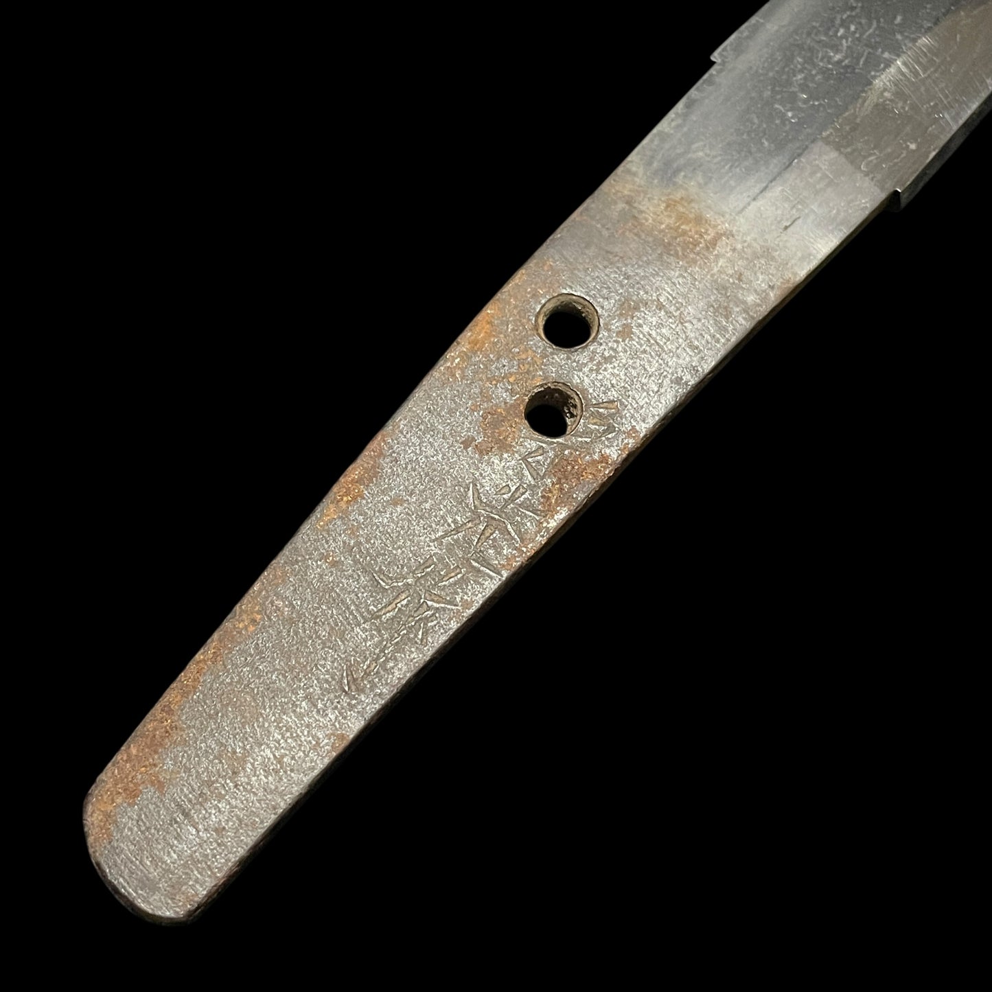 Handachi-Koshirae 半太刀拵 Wakizashi, Munemitsu 宗光 signed, Horse Menuki, Edo period