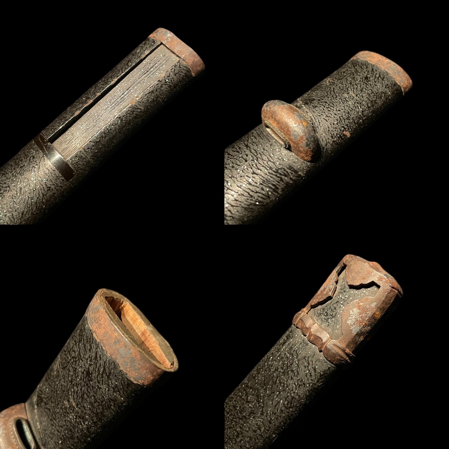 Handachi-Koshirae 半太刀拵 Wakizashi, Munemitsu 宗光 signed, Horse Menuki, Edo period