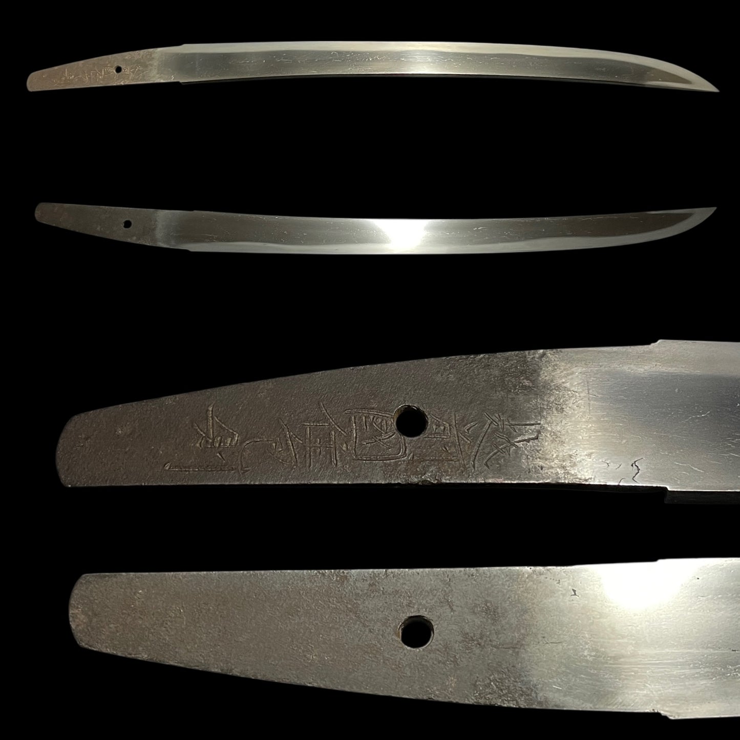 Wide Hirazukuri WAKIZASHI, Echizenkokuju Kanenori 越前国住包則 signed, Edo period