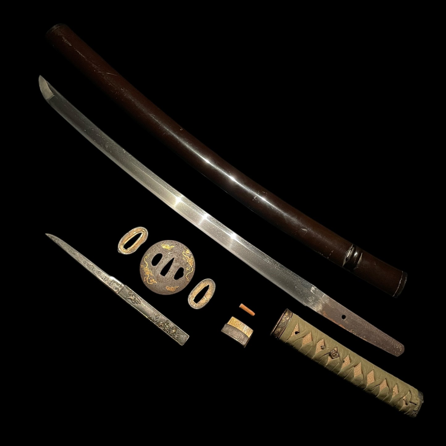 KOTO Wakizashi, Bingo Mihara Masayoshi August 1533 備後三原正賀 天文二年 signed