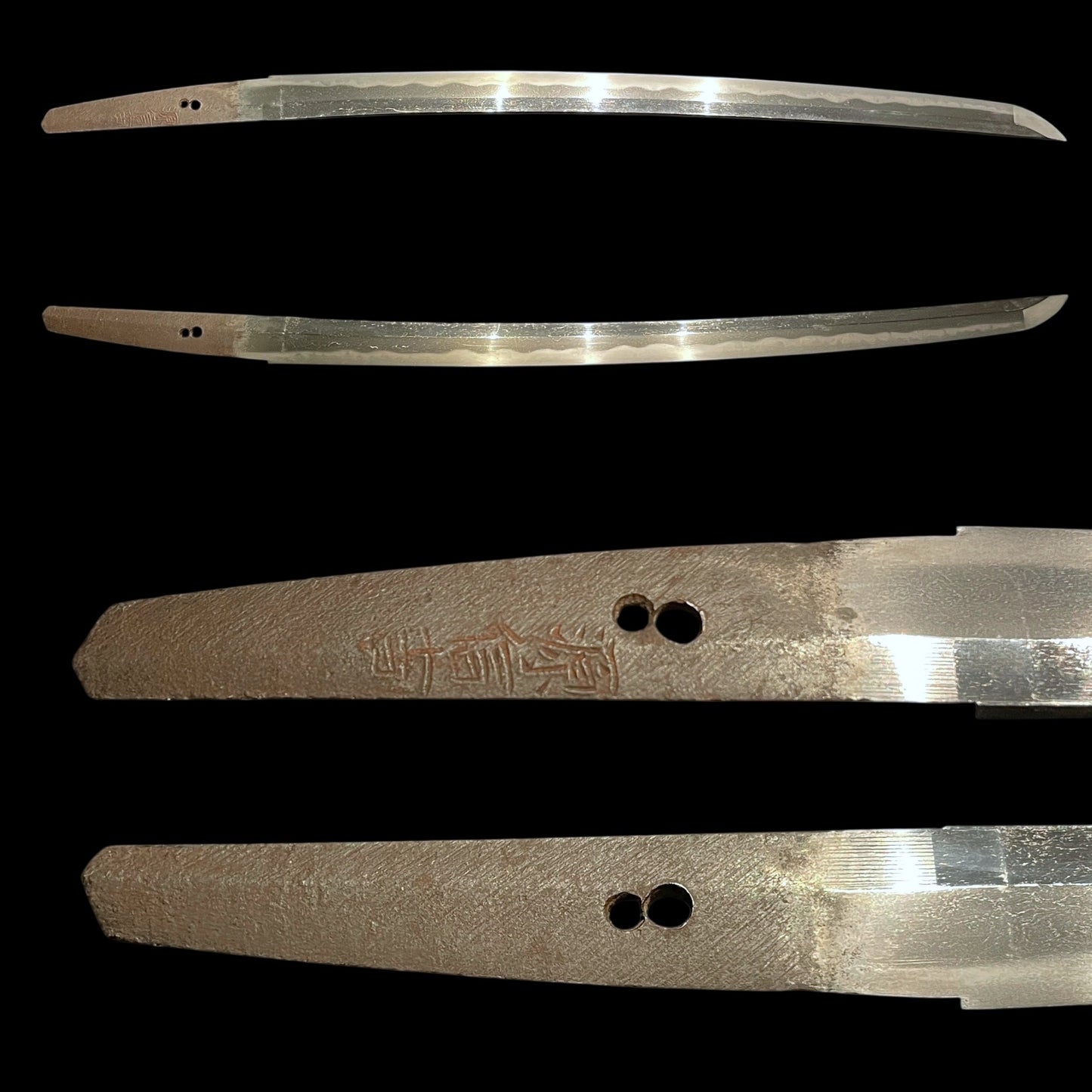 Minamotono Nobuyoshi 源信吉 signed WAKIZASHI, Sayagaki 鞘書, Edo period