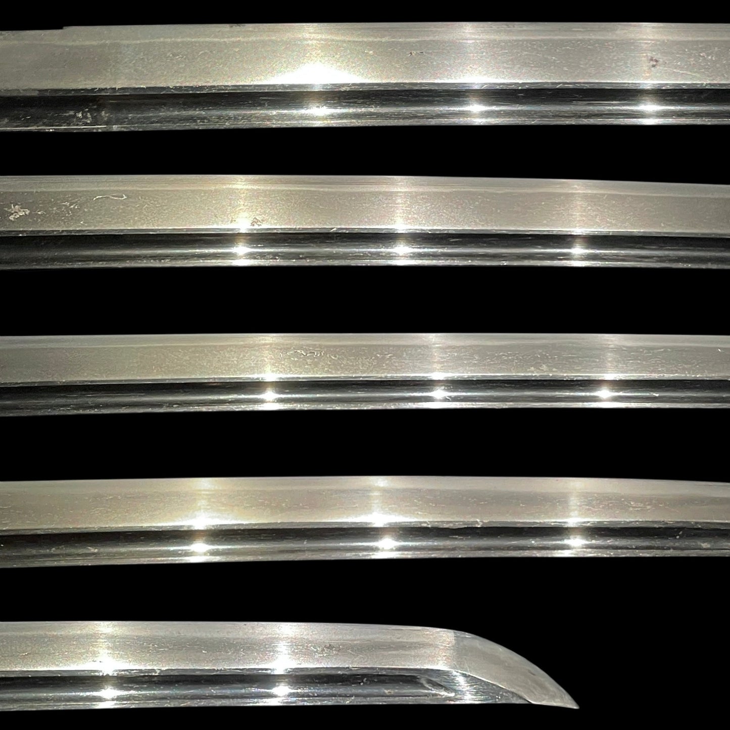 Kunishige 國重 signed Long WAKIZASHI, Bo-hi 棒樋 blade, Muromachi period