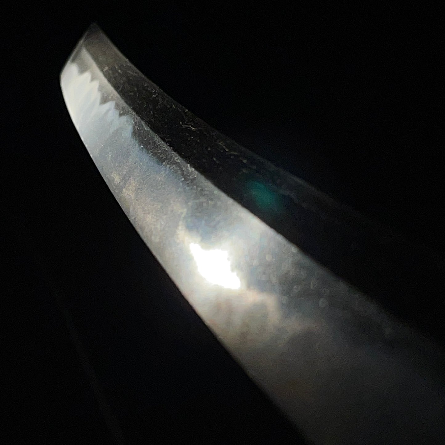 Wide Hamon Long Wakizashi, Edo period mumei, Nagasa 542mm(21.34in)