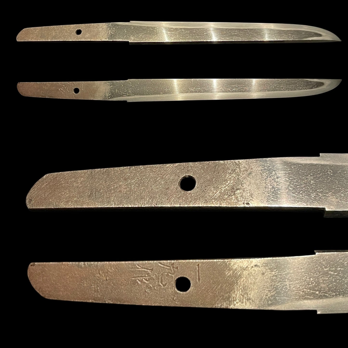 Ichimaru 一丸 signed TANTO, Masamehada 柾目肌, Shinshinto 新々刀, NBTHK Certificate