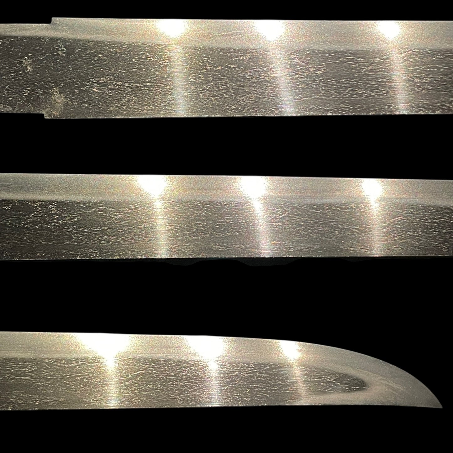 Ichimaru 一丸 signed TANTO, Masamehada 柾目肌, Shinshinto 新々刀, NBTHK Certificate