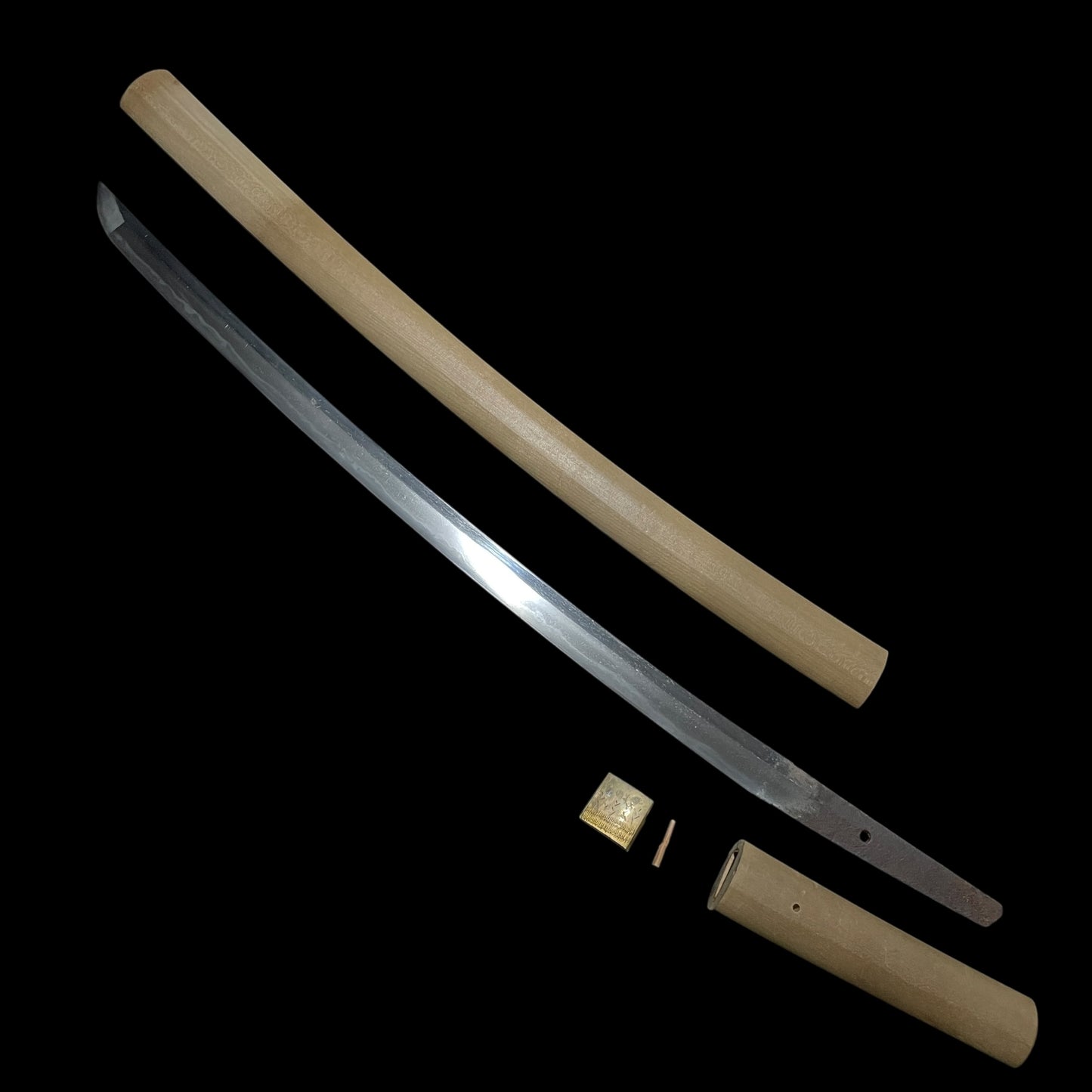 Echizen Shigetaka 越前重高 Long Wakizashi, Edo period, NBTHK Certificate