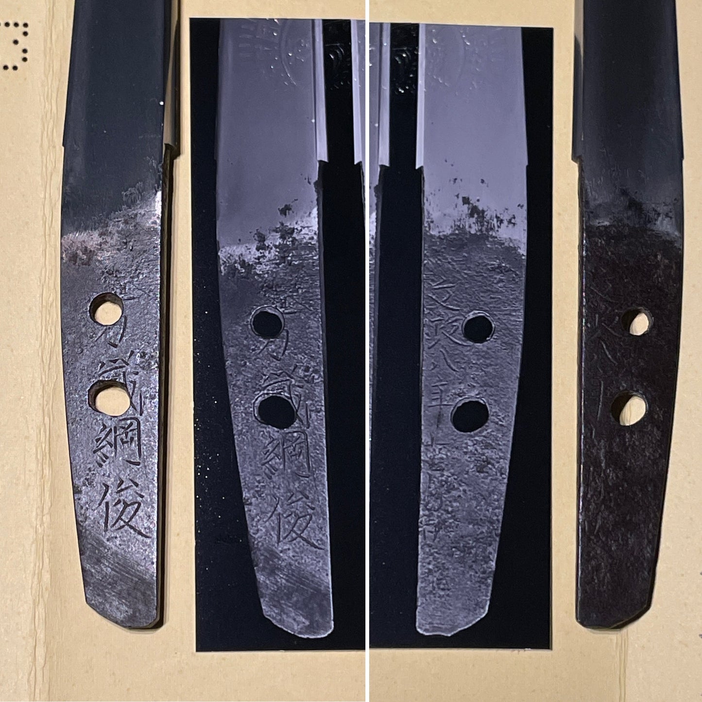 Chounsai Tsunatoshi 長運斎綱俊, Banzai Tsunatoshi July 1825 signed, Kaiken TANTO