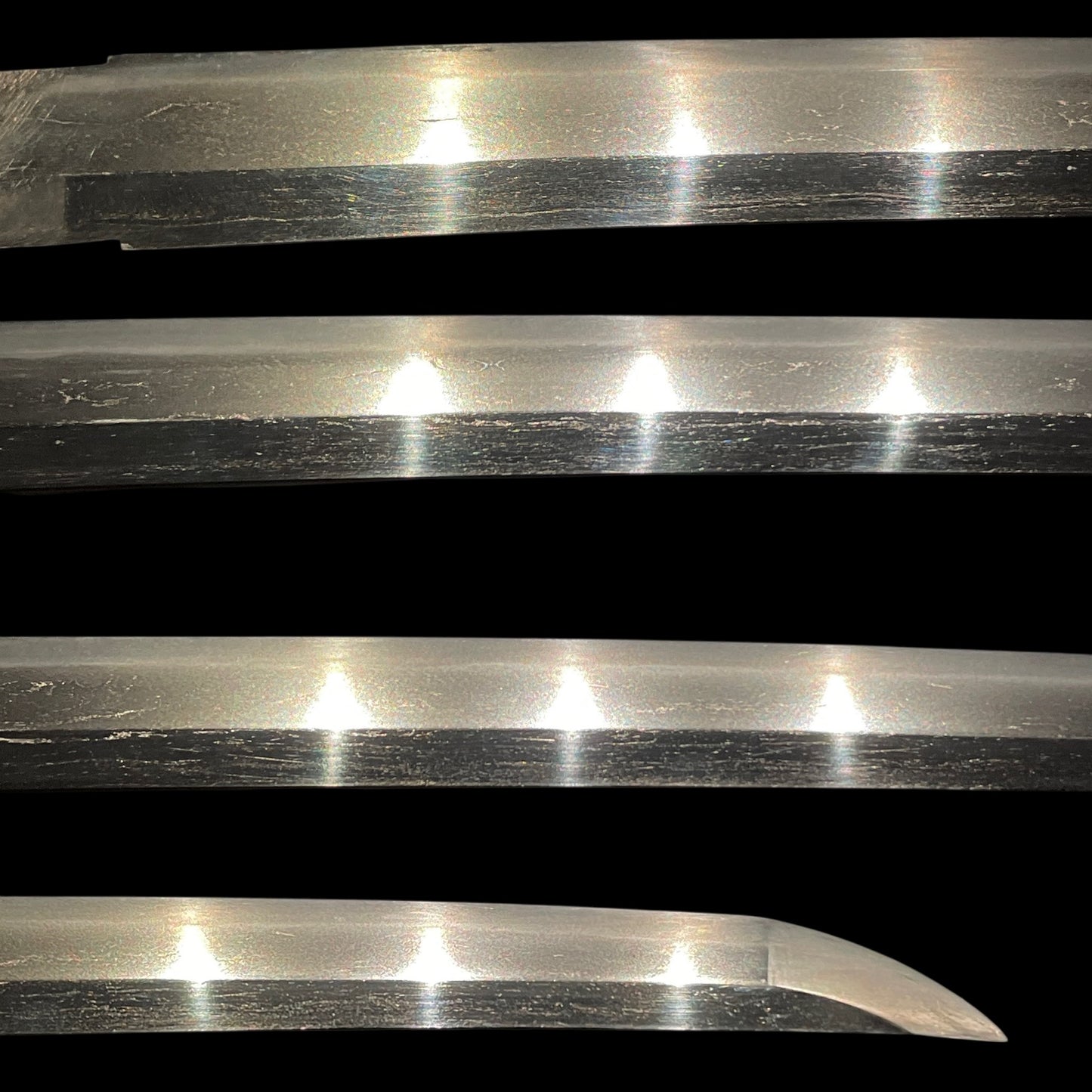 Echizenkoku Kanenori 越前国兼則 signed Wakizashi, Bee Menuki and Iron Fittings