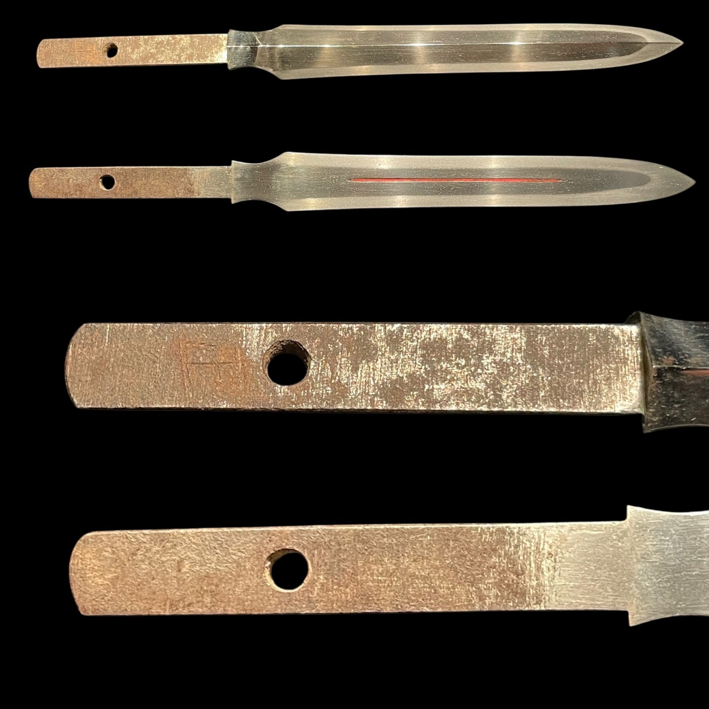 Hirasankaku-Yari 平三角槍 in Tanto Koshirae, Sho 正 signed, Edo period