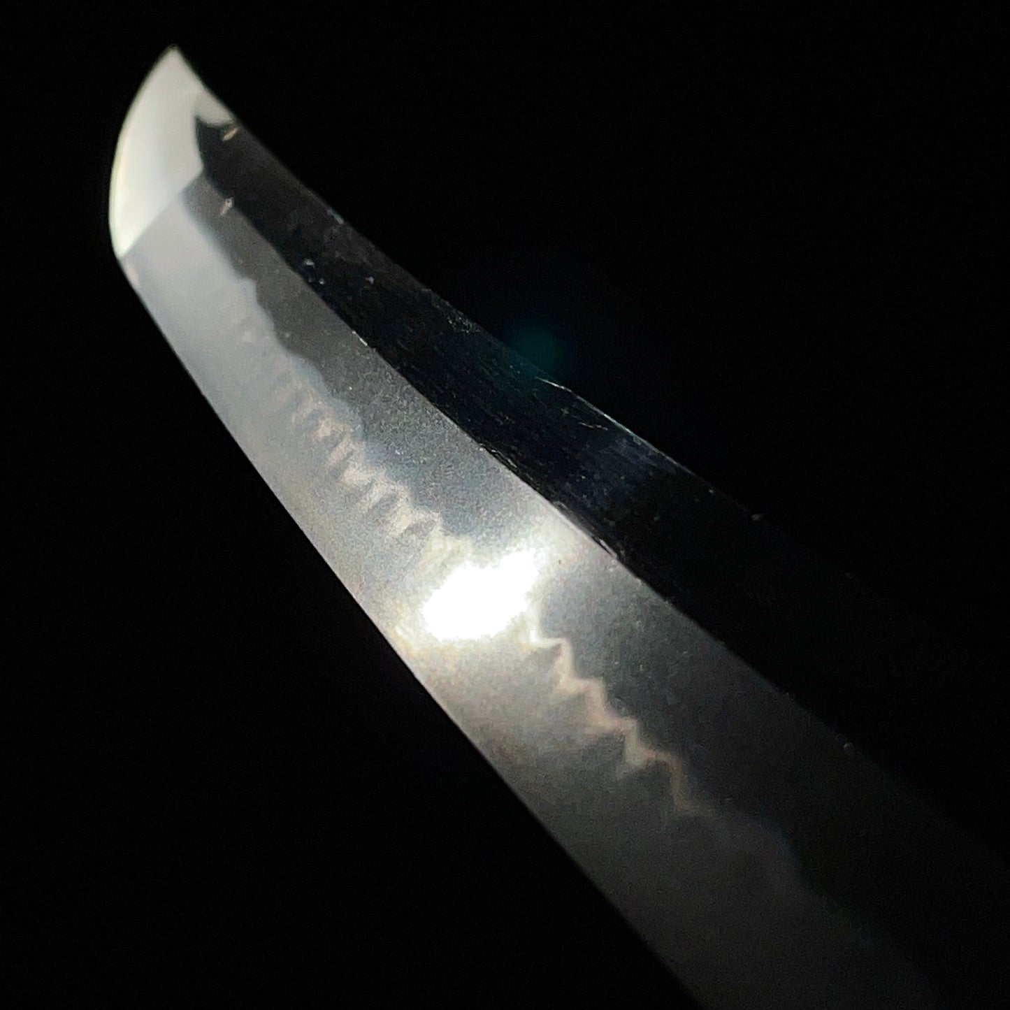 Ookissaki 大切先 WAKIZASHI, Wide blade, Late Edo Bakumatsu period mumei