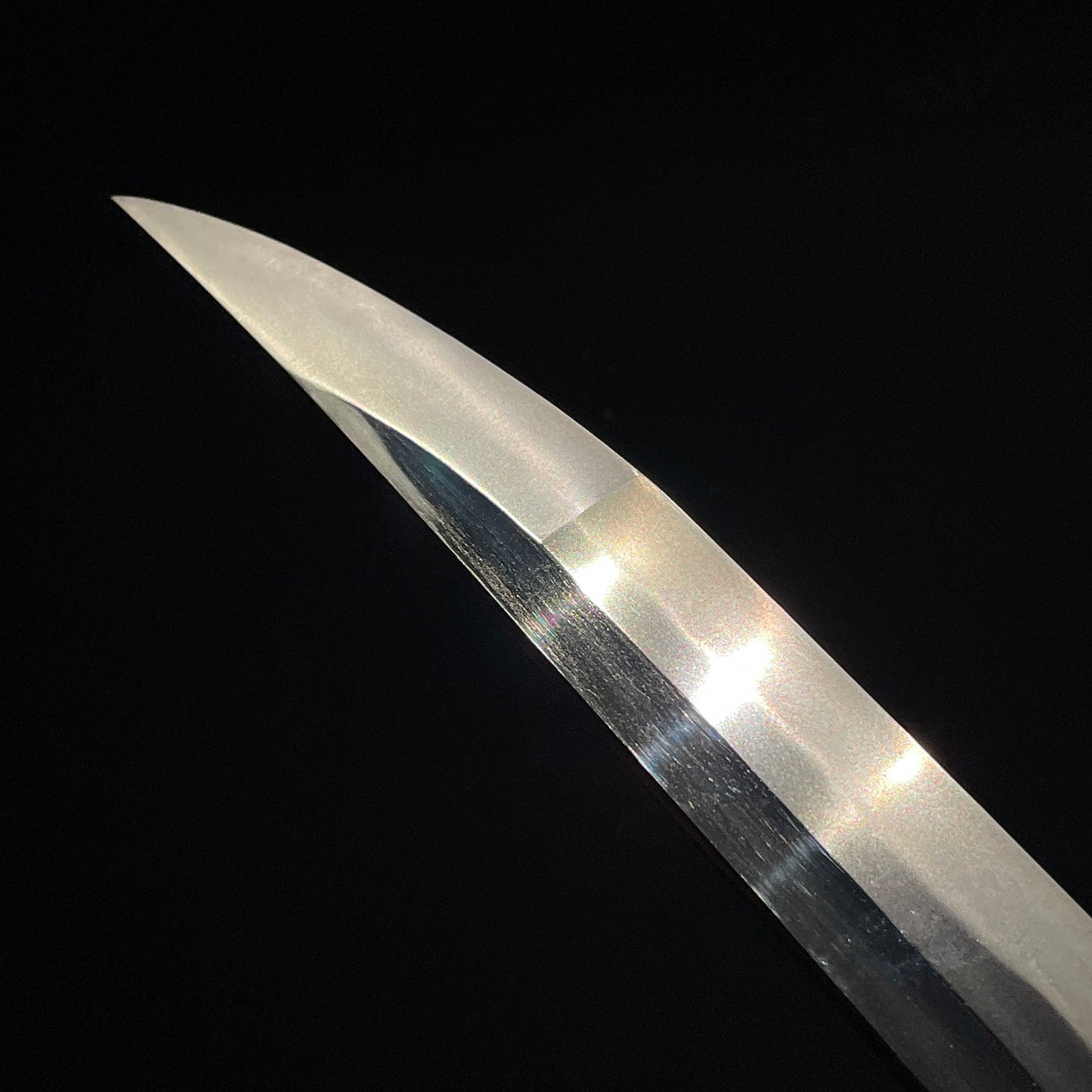 Ookissaki 大切先 WAKIZASHI, Wide blade, Late Edo Bakumatsu period mumei