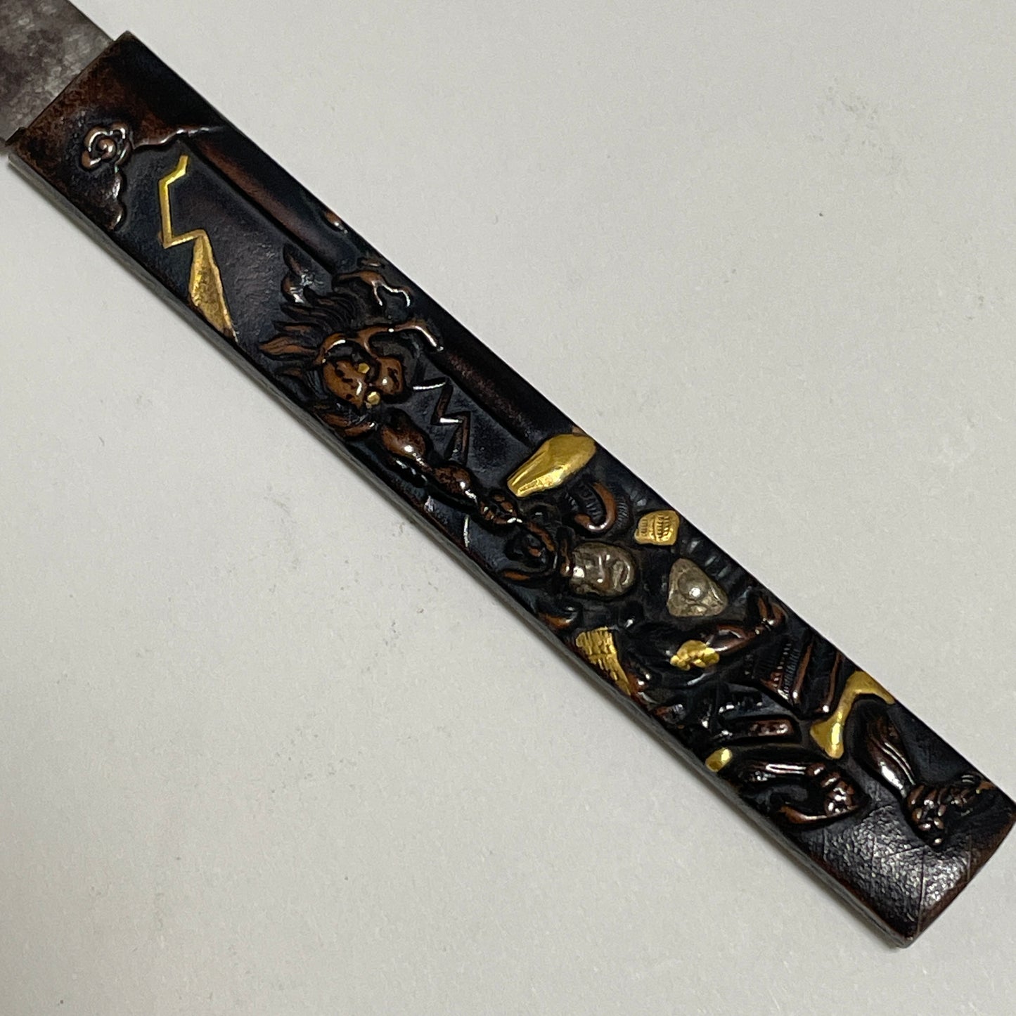 NAGINATANAOSHI-ZUKURI 薙刀直し造 WAKIZASHI, Yamashironokami Kunishige 山城守国重 signed