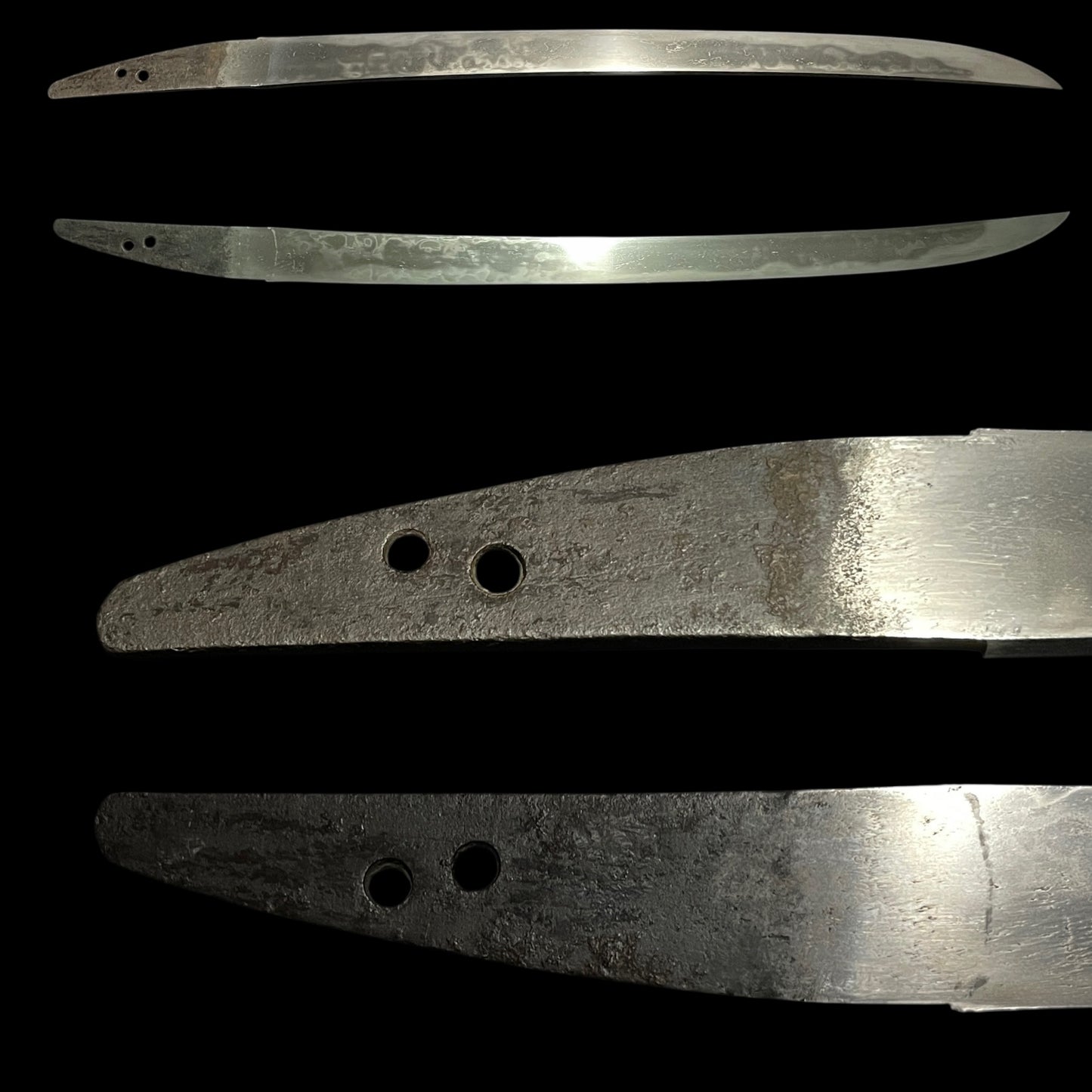 HITATSURA 皆焼 Hirazukuri-Wakizashi 平造脇差, Tsunahiro 綱広 with Certificate