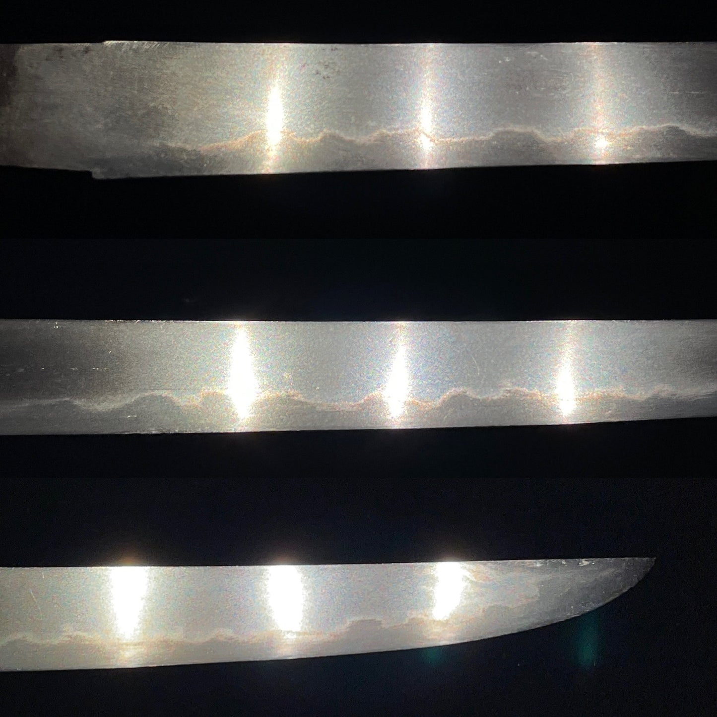 Bat Tsuba and Boar Fuchikashira TANTO, with Kozuka, Muromachi period mumei