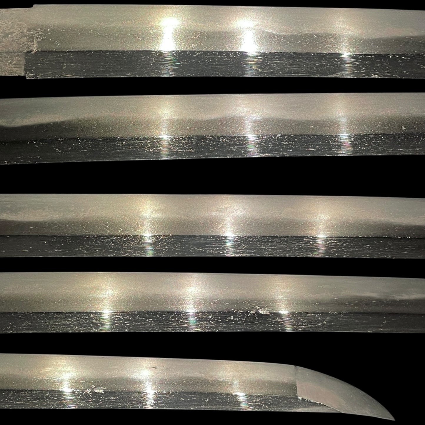 Aranie 荒煮え Midareba 乱れ刃 WAKIZASHI, Edo period mumei