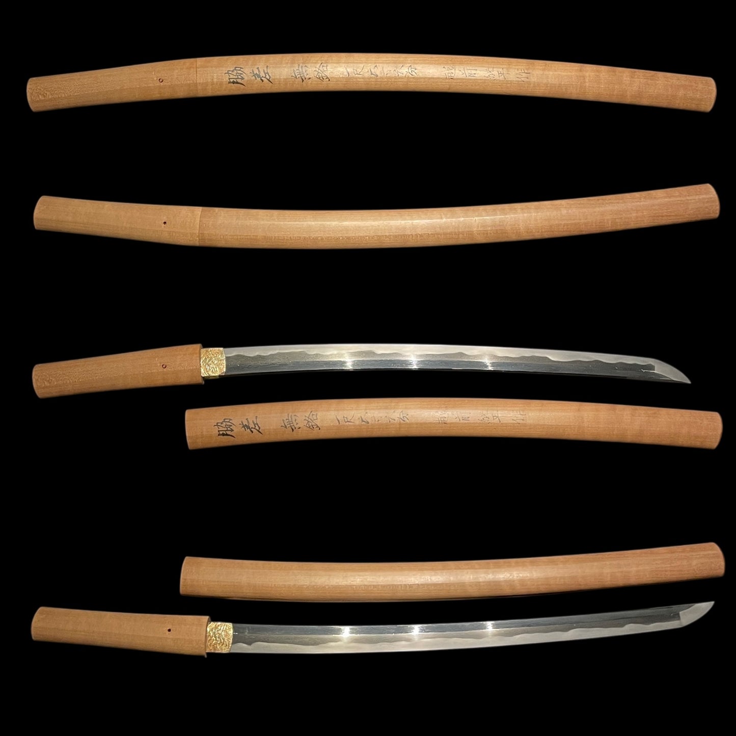 AYASUGIHADA 綾杉肌, Oohadamono 大肌物 WAKIZASHI, 越前継平 Echizen Tsuguhira