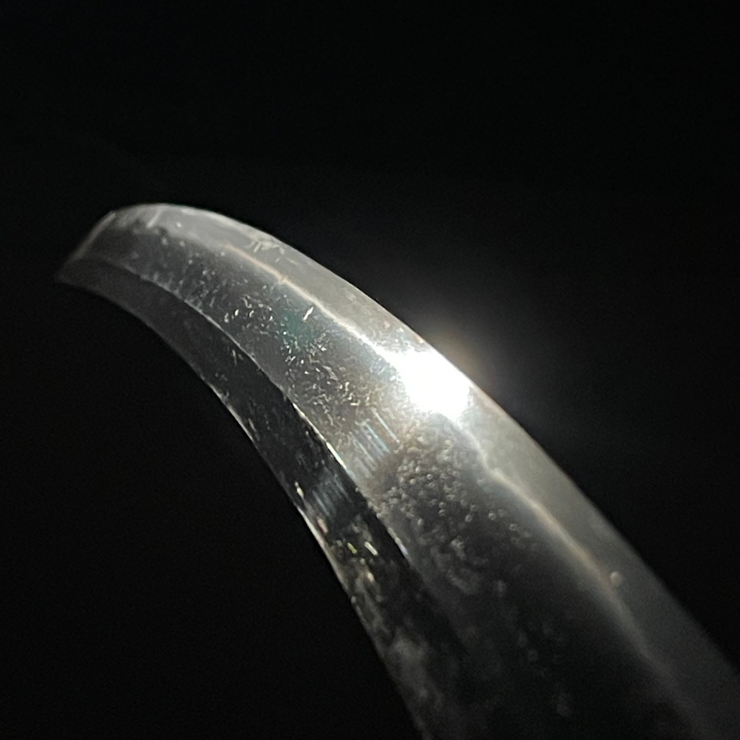 Landscape Fuchikashira 風景図縁頭, Oozori Wakizashi,  Signed Tsuba, Kashu Habaki