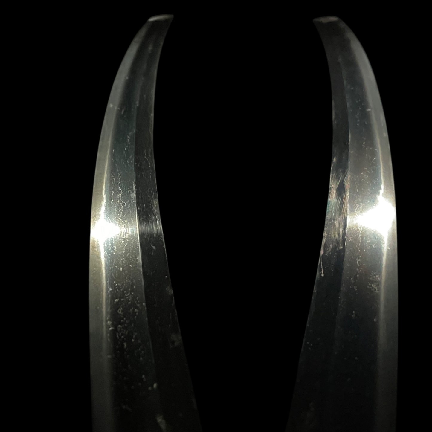 Landscape Fuchikashira 風景図縁頭, Oozori Wakizashi,  Signed Tsuba, Kashu Habaki