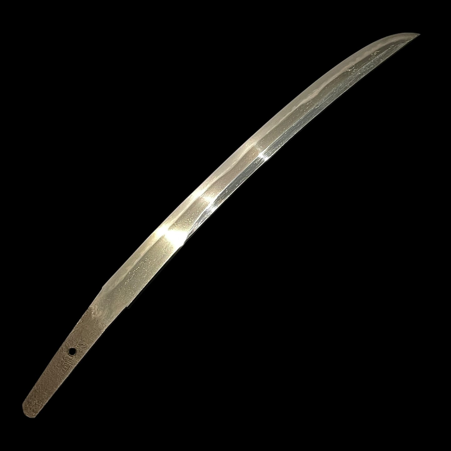 Unokubi-Zukuri 鵜首造 Wakizashi, Kanekiyo 兼清 signed, Muromachi period