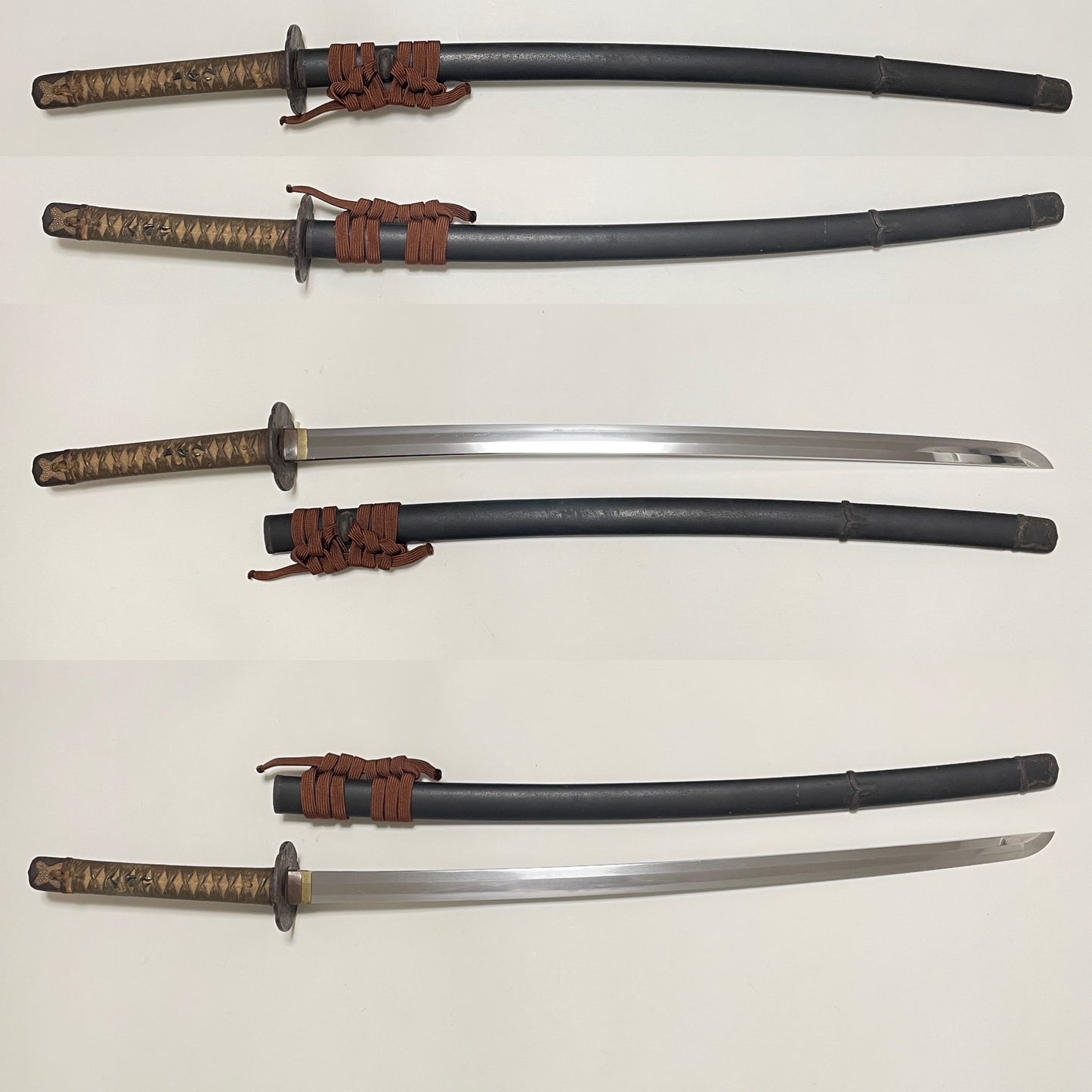 Chiyozuru 千代鶴 KATANA, Handachi Koshirae 半太刀拵, Late Nanbokucho period