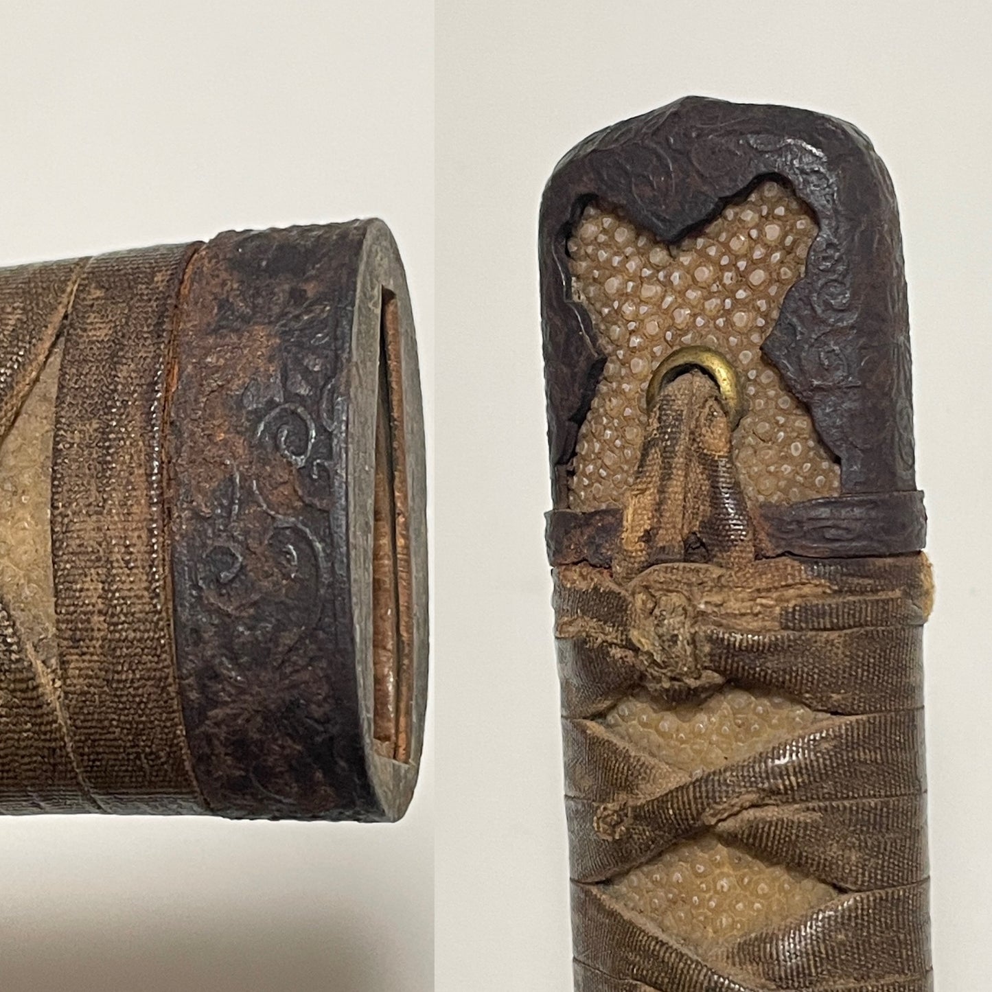 Chiyozuru 千代鶴 KATANA, Handachi Koshirae 半太刀拵, Late Nanbokucho period