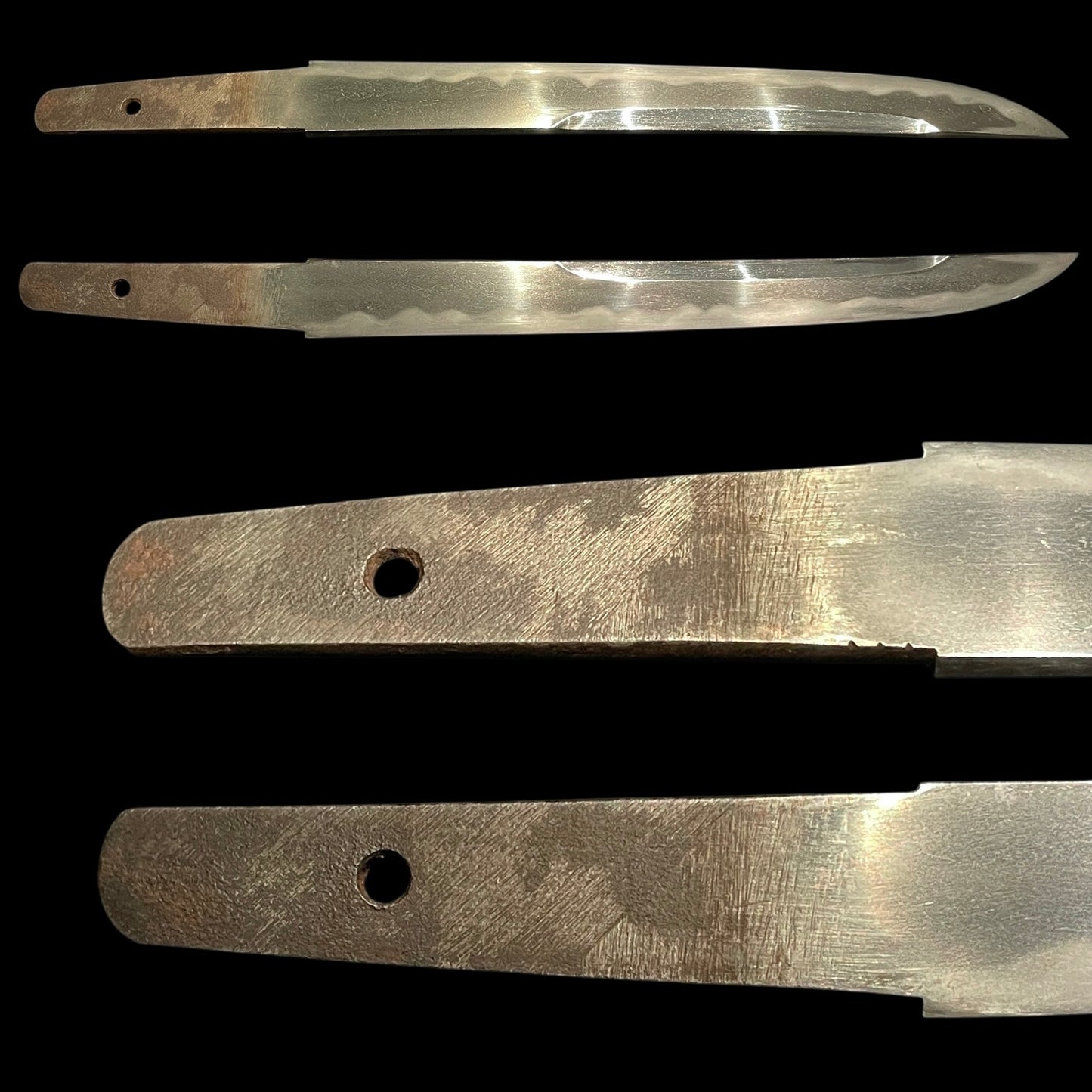 Unokubi-Zukuri 鵜首造 Heavy TANTO with Kozuka, Edo period mumei