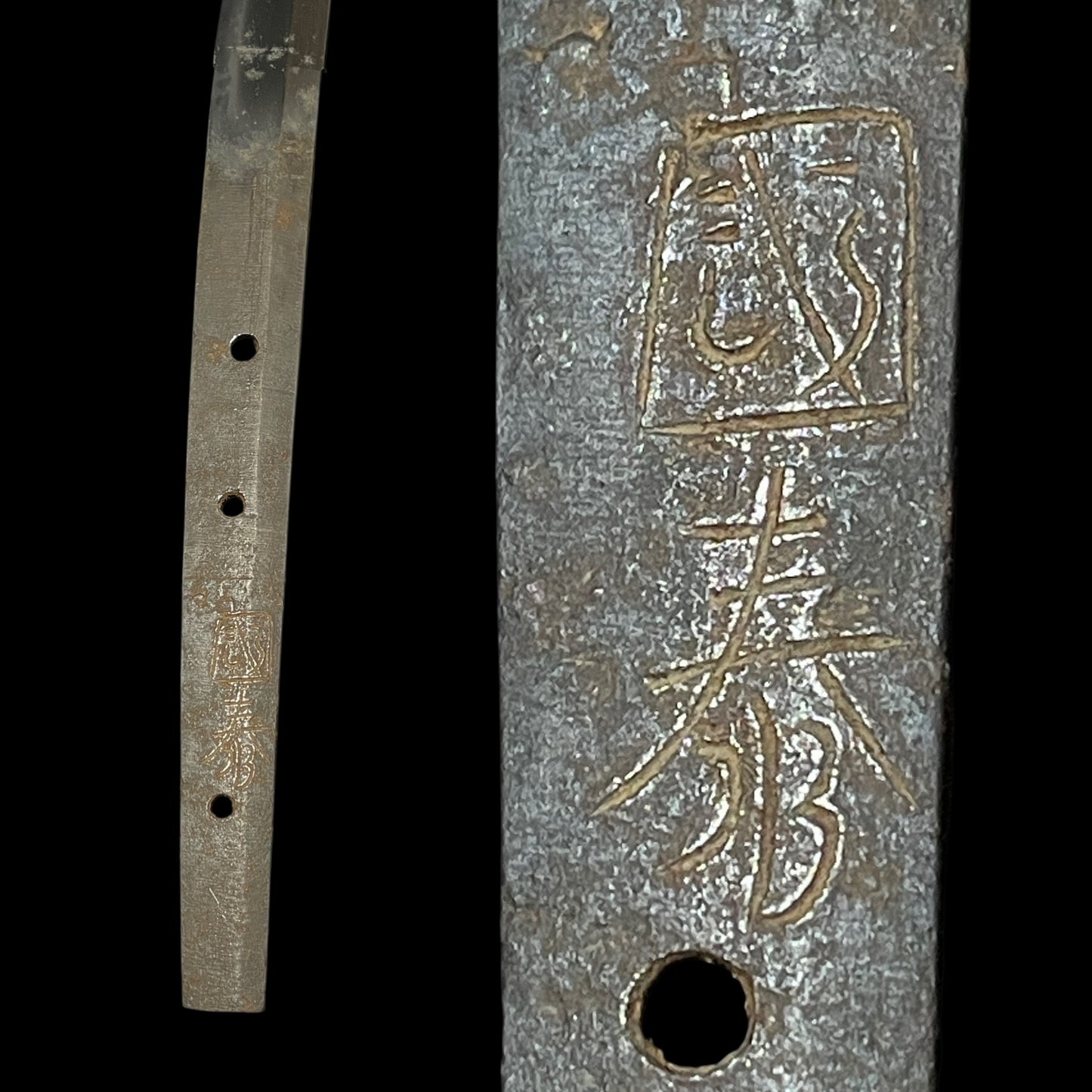 Type98 GUNTO 九八式軍刀, Kuniyasu 国泰 signed, Family crest included, with Tassel