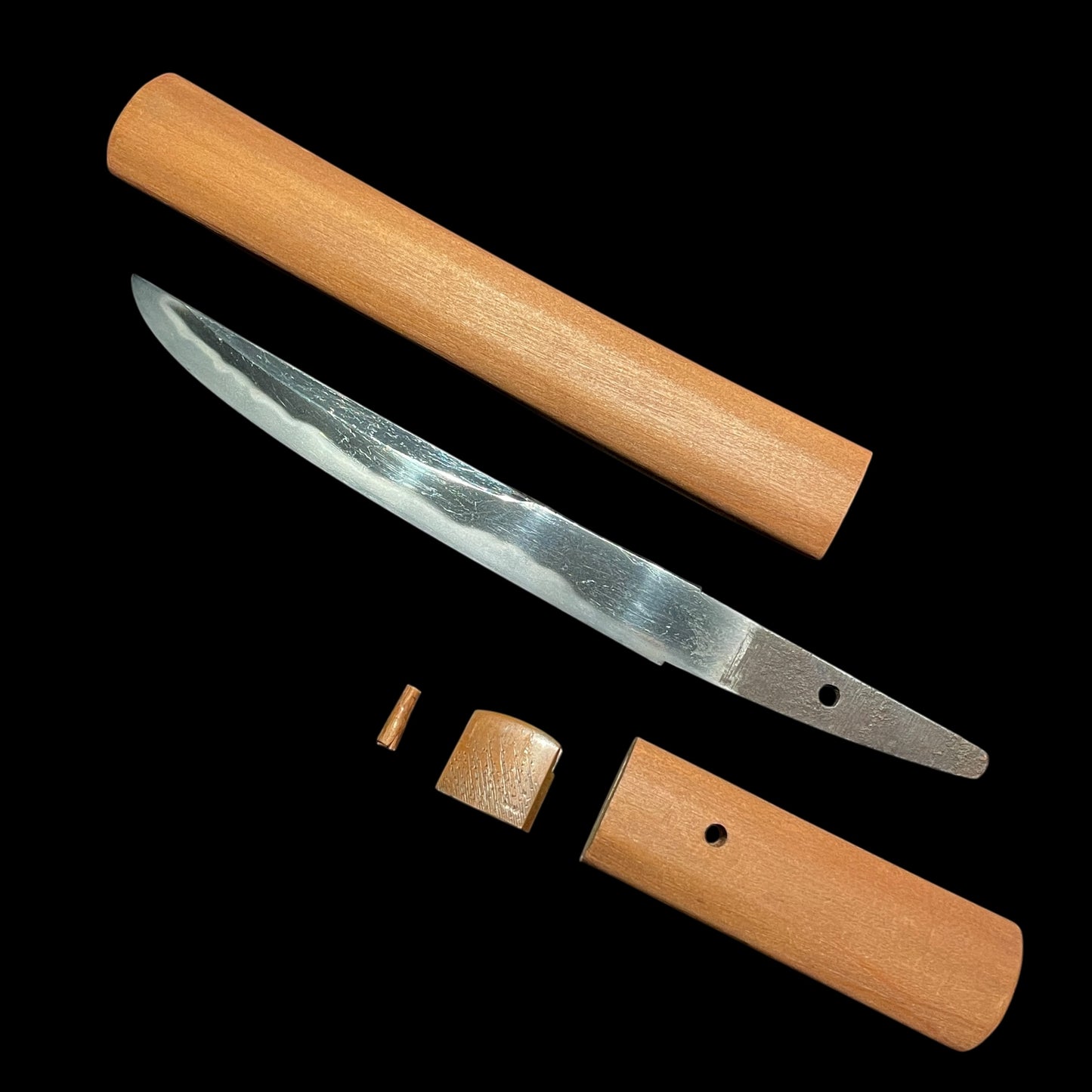 Unokubi-Zukuri 鵜首造 Kaiken 懐剣, Pocket TANTO, Edo period mumei