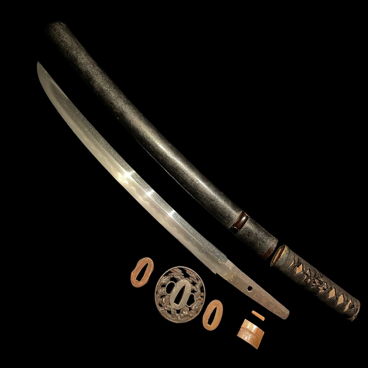 Shobuzukuri Wakizashi 菖蒲造脇差, Muromachi period mumei