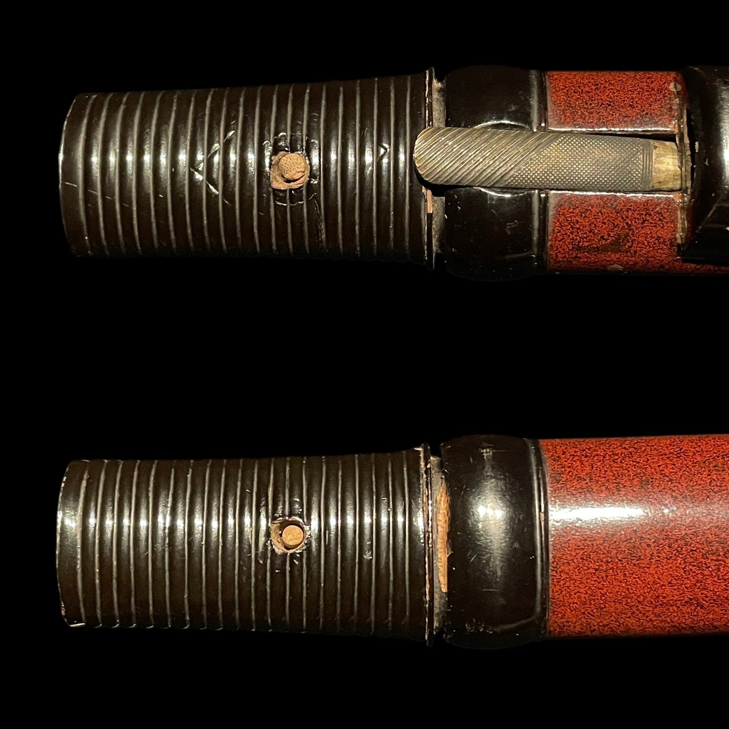 Matsushiro Style Unokubi TANTO, with Kogai, Edo period mumei