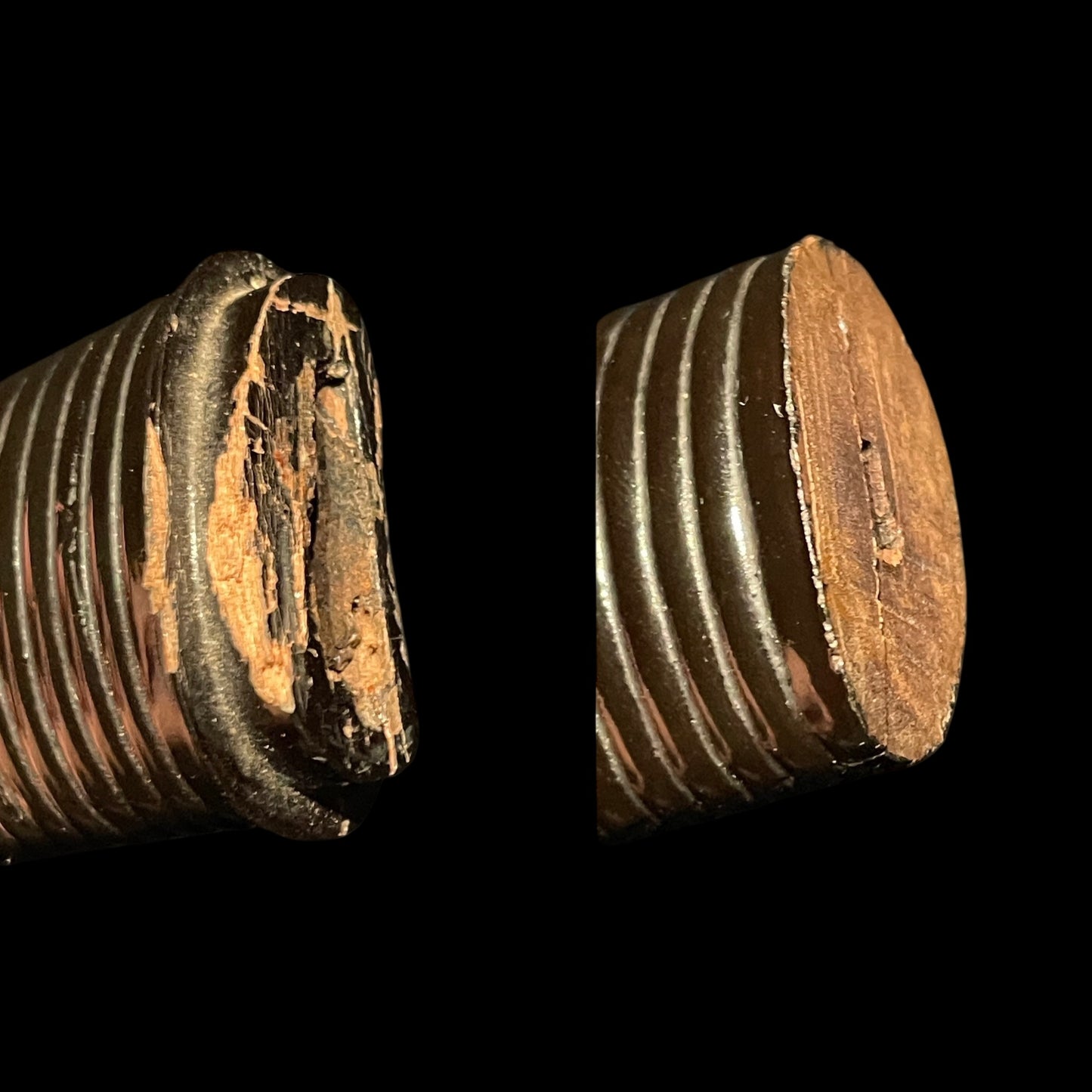 Matsushiro Style Unokubi TANTO, with Kogai, Edo period mumei